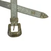 b.b.simon/Belt/Leather/GLD/GOLD PLEATED STUD