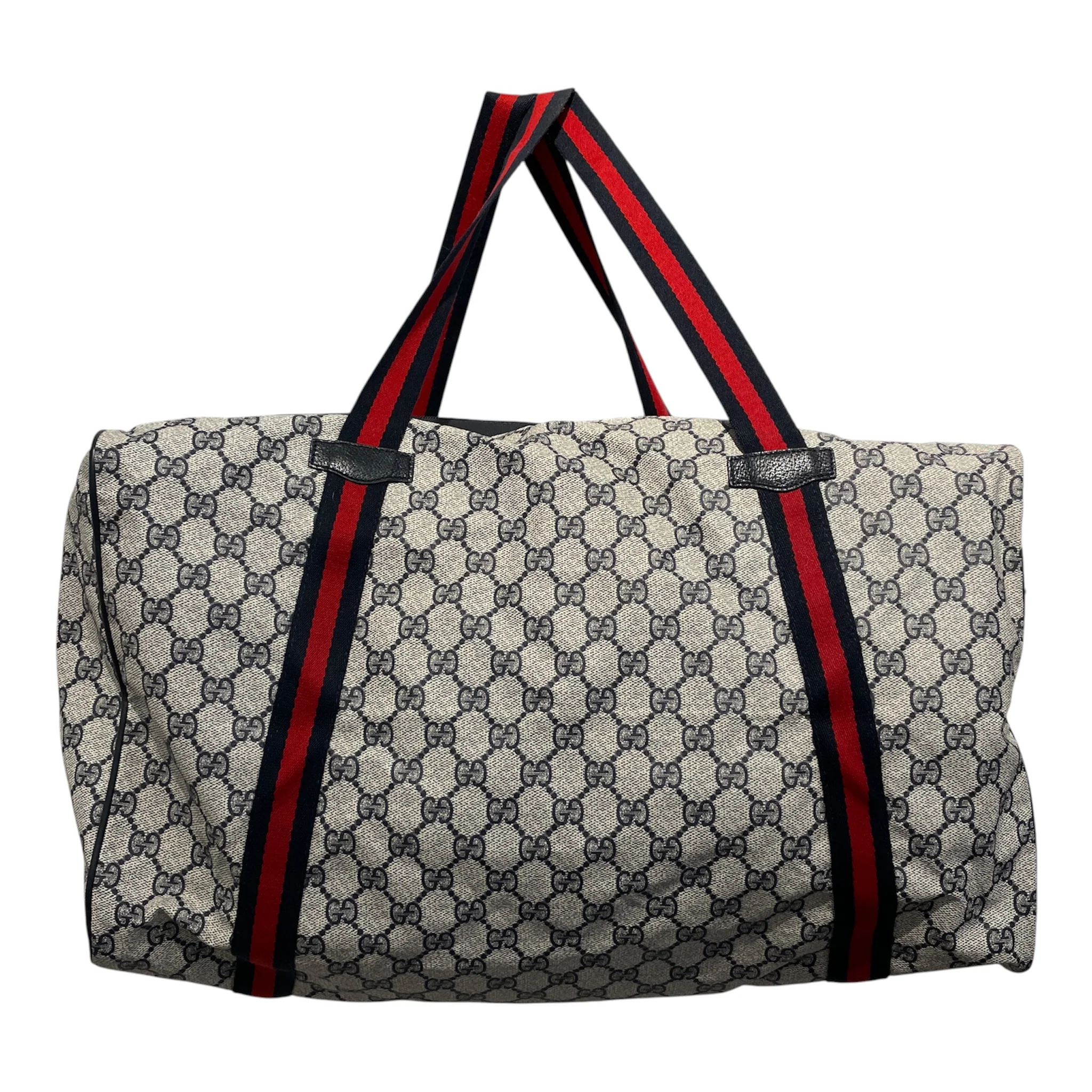 GUCCI/Bag/Monogram/Cotton/BEG/Monogram Duffle Bag
