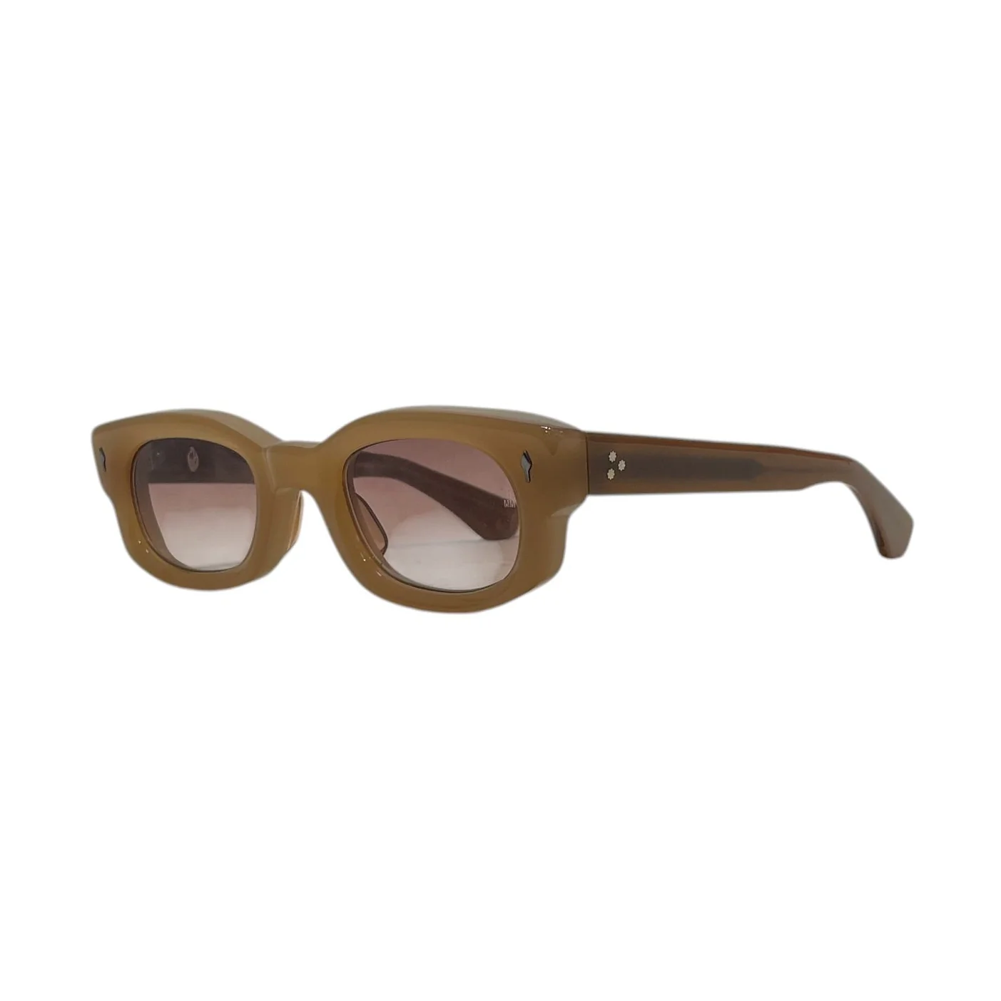 JACQUES MARIE MAGE/Sunglasses/Plastic/KHK/WHISKEY CLONE