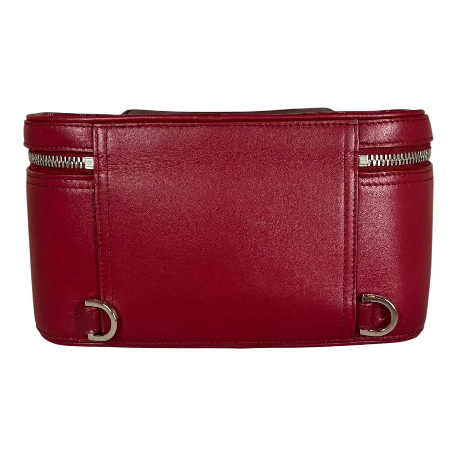 Christian Dior/Bag/Monogram/Leather/RED/SHOE CASE