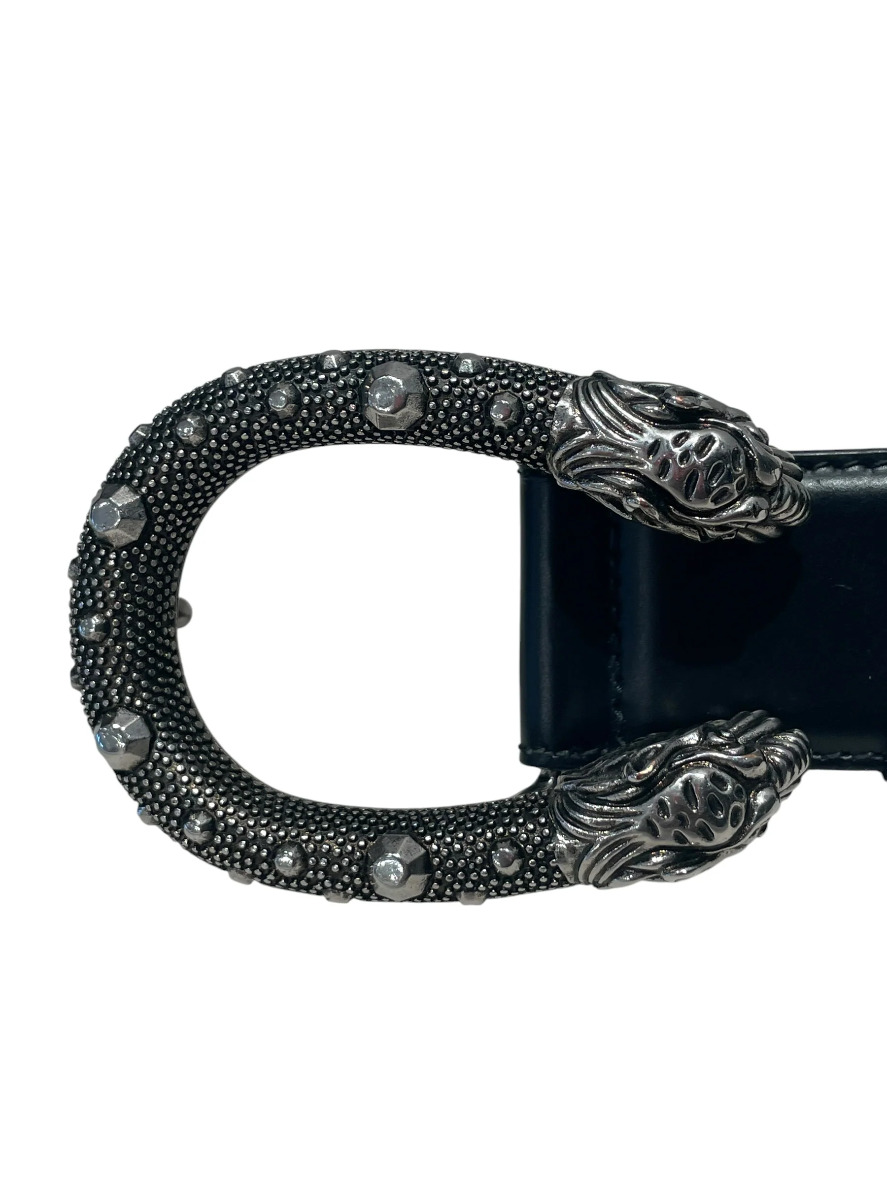 GUCCI/Belt/Leather/BLK/Gucci Dionysus belt