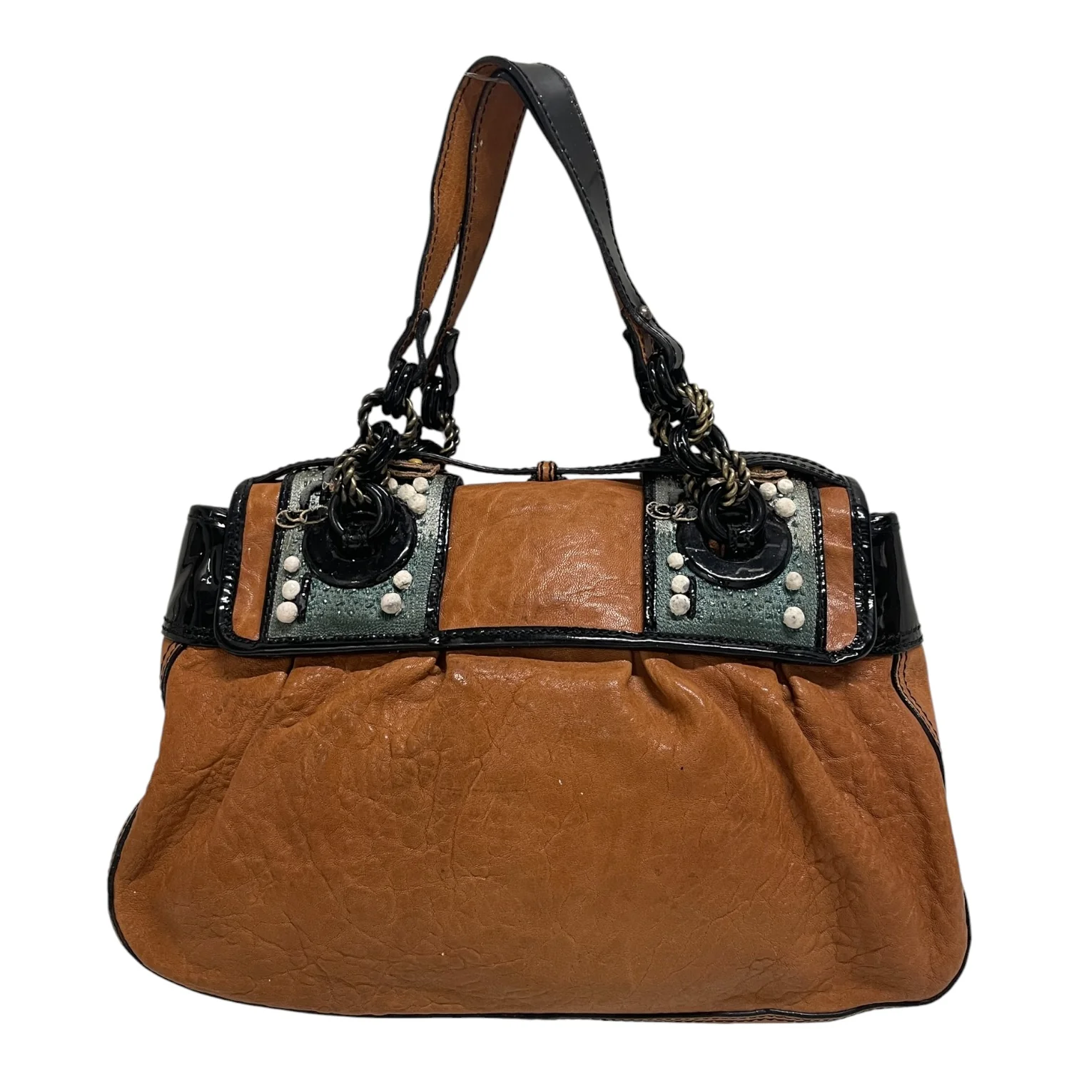 FENDI/Hand Bag/Leather/BRW/B6QKX4H