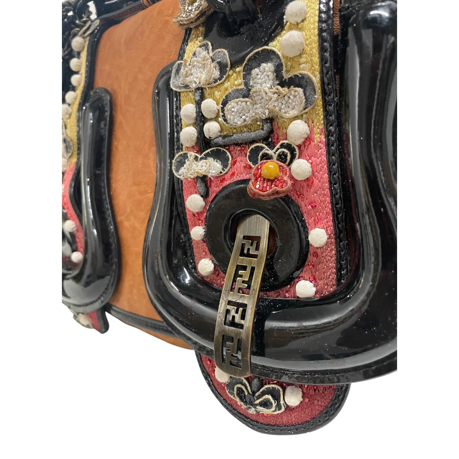 FENDI/Hand Bag/Leather/BRW/B6QKX4H