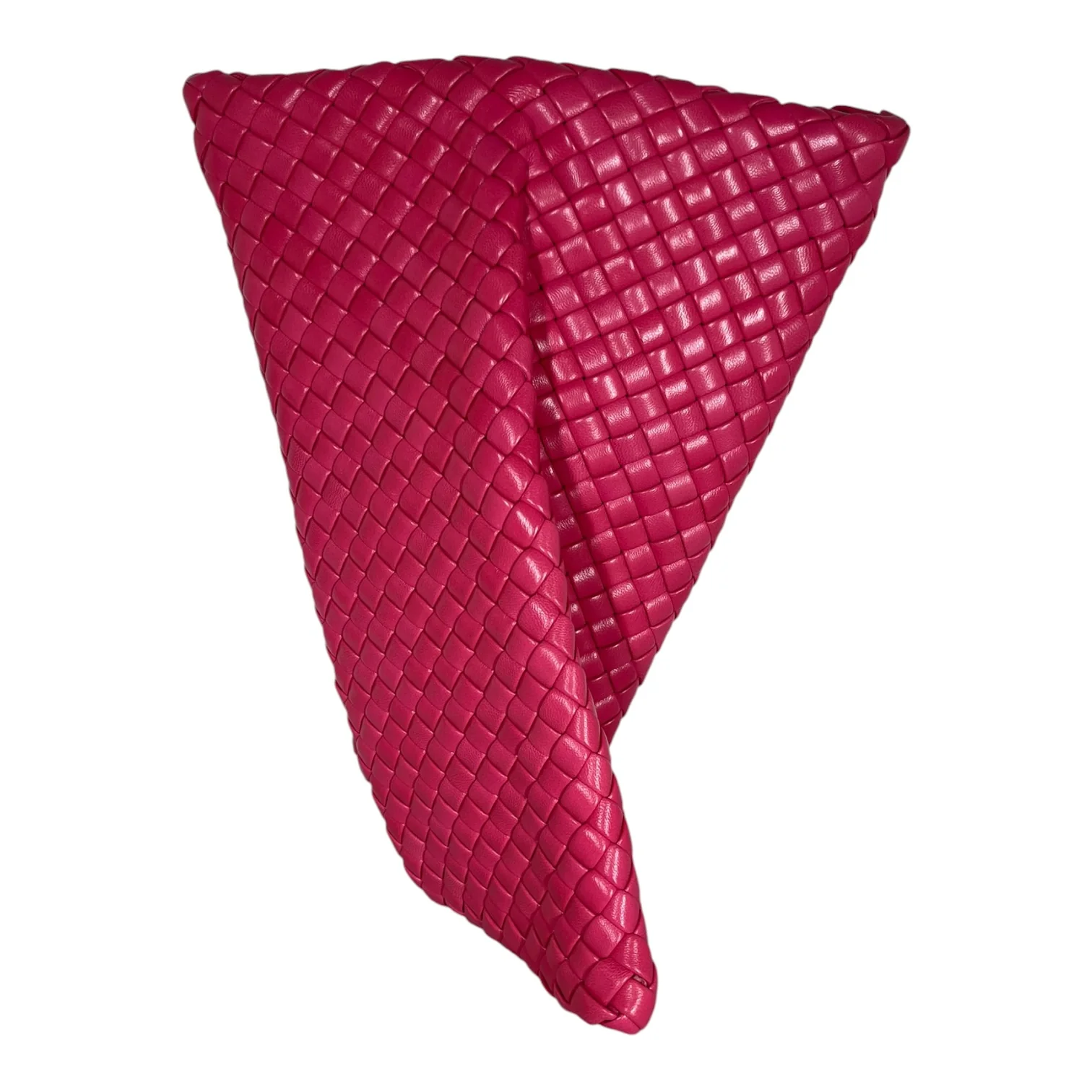 BOTTEGA VENETA/Clutch Bag/Leather/PNK/Twisted Clutch Padded
