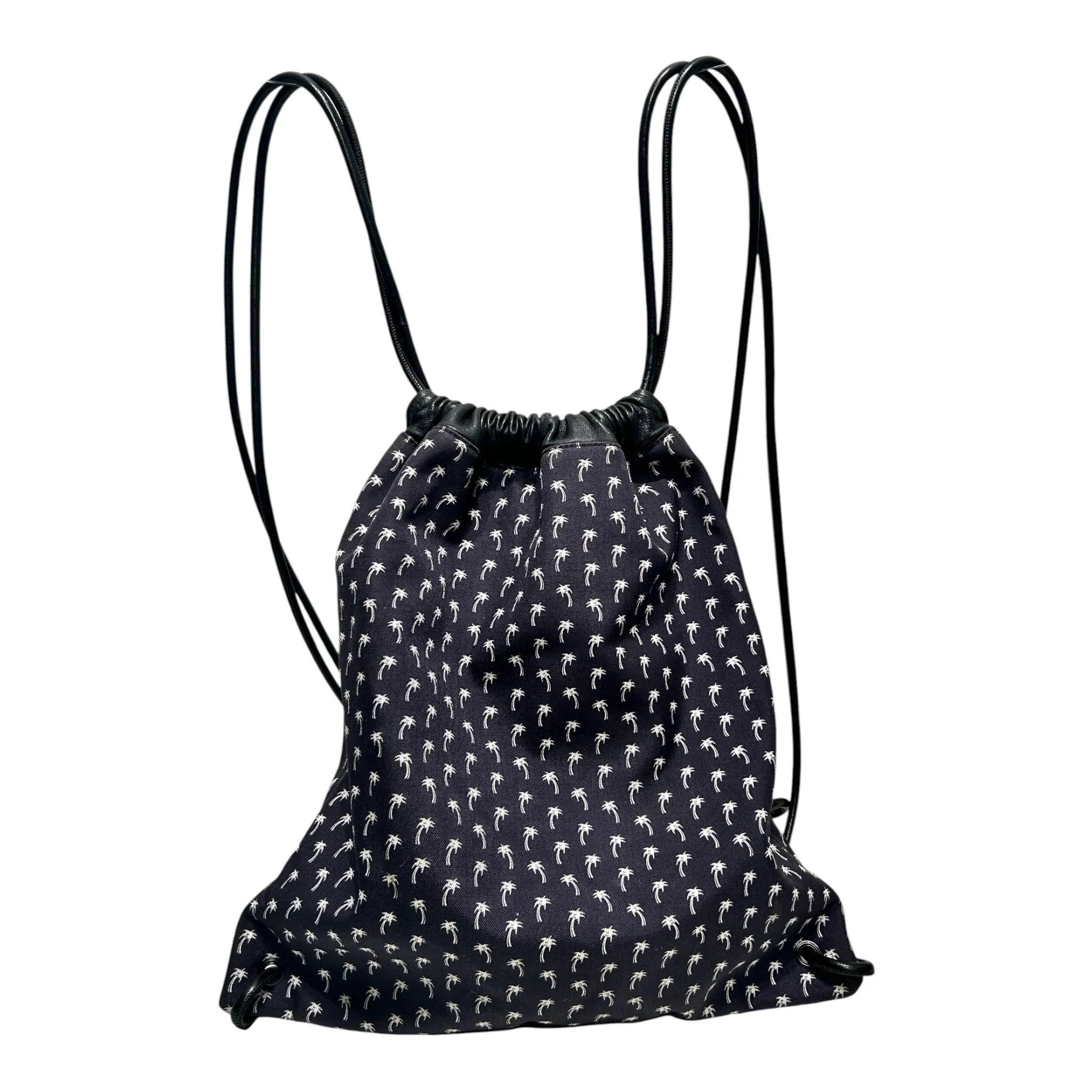 SAINT LAURENT/Bag/All Over Print/Cotton/BLK/