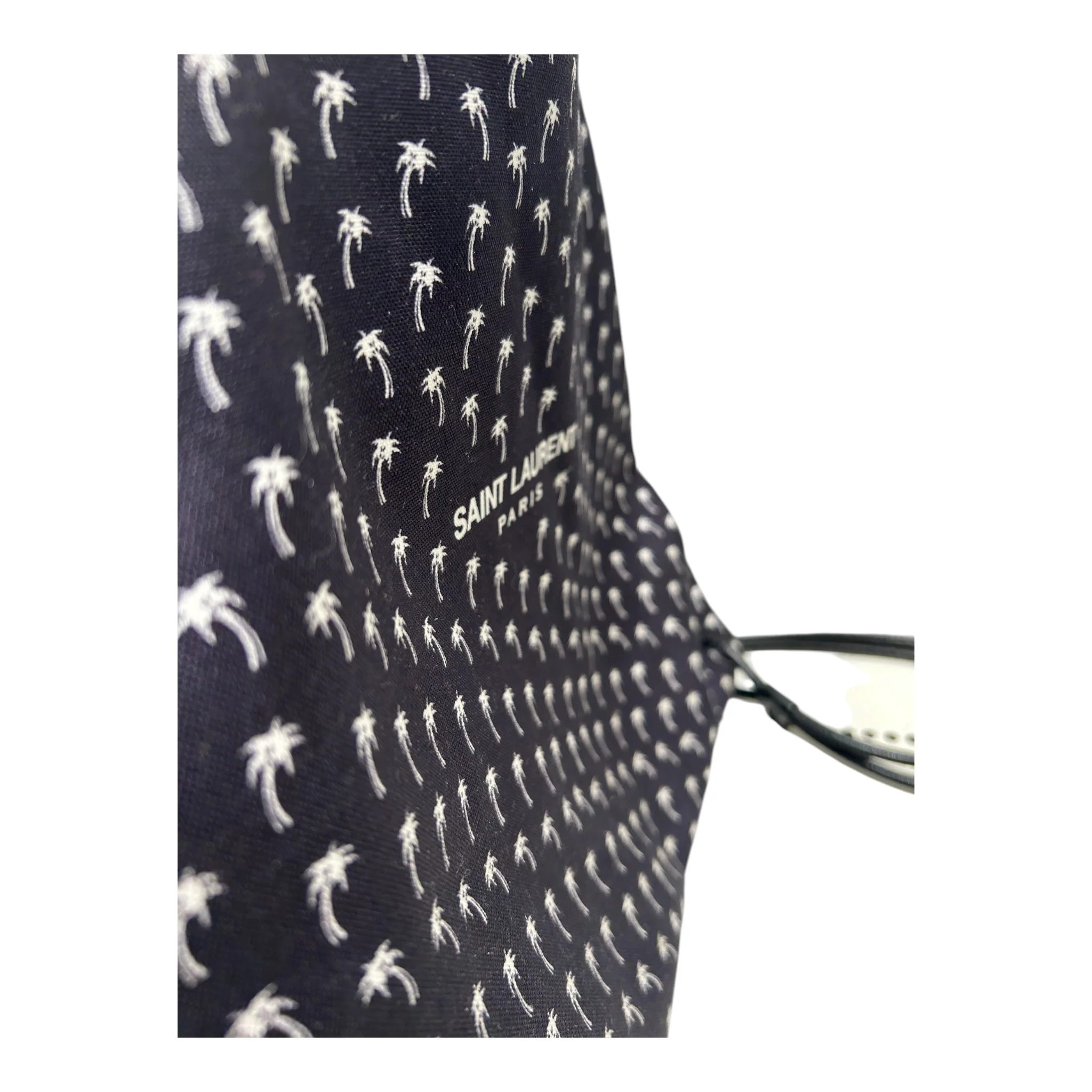 SAINT LAURENT/Bag/All Over Print/Cotton/BLK/