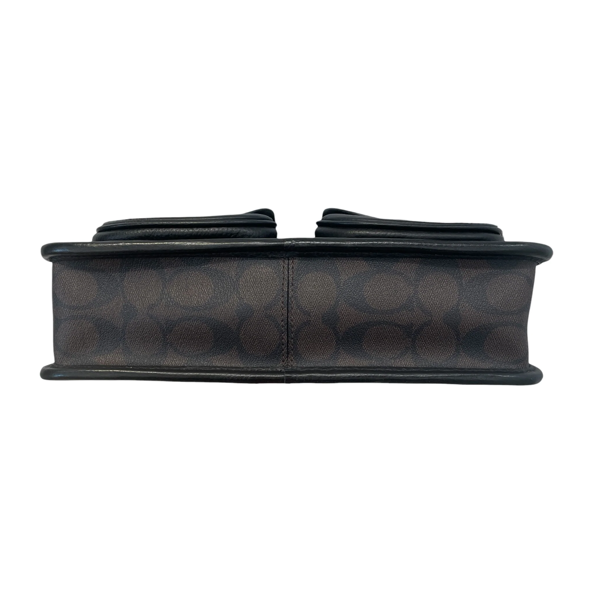 COACH/Cross Body Bag/Monogram/Leather/BRW/