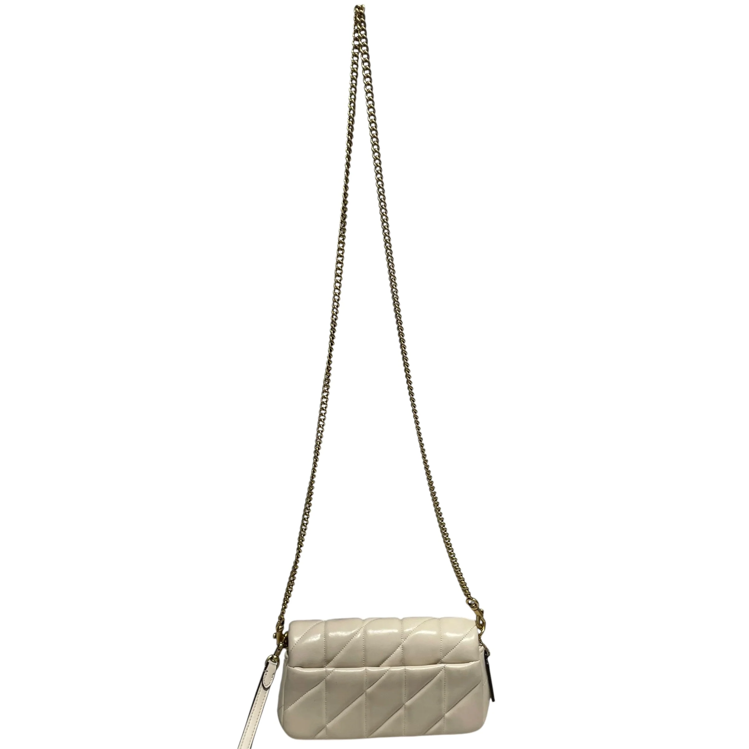 COACH/Cross Body Bag/Leather/WHT/tabby 20 quilted