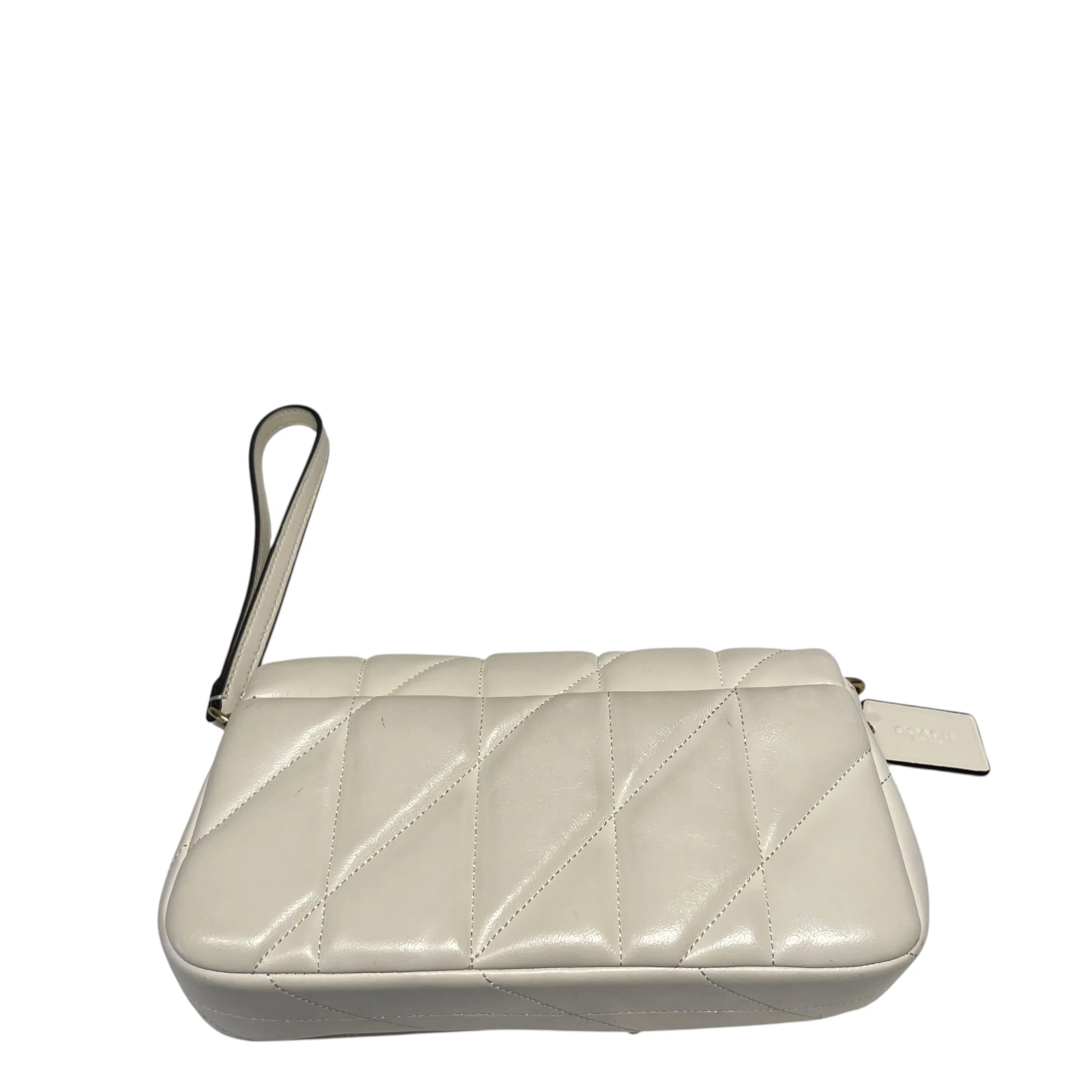COACH/Cross Body Bag/Leather/WHT/tabby 20 quilted
