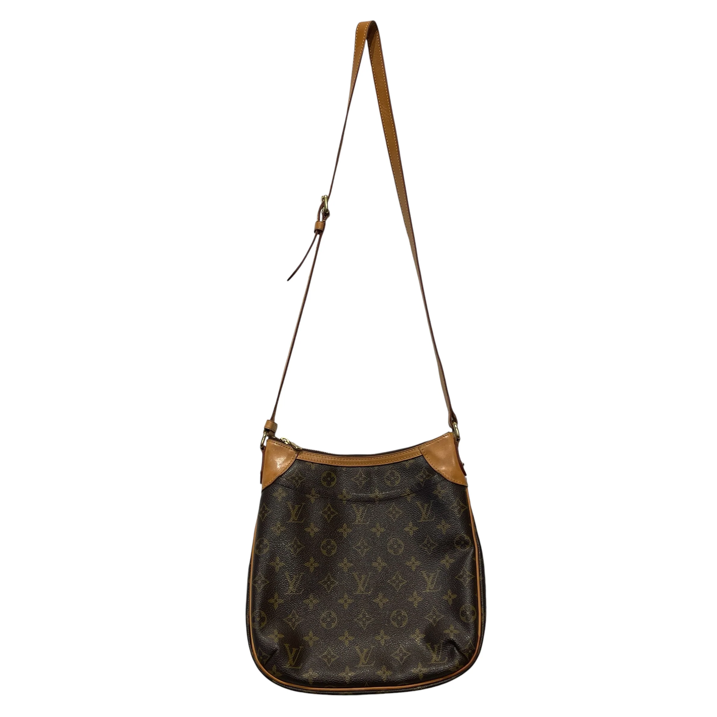 LOUIS VUITTON/Cross Body Bag/Monogram/Leather/BRW/ODEON PM
