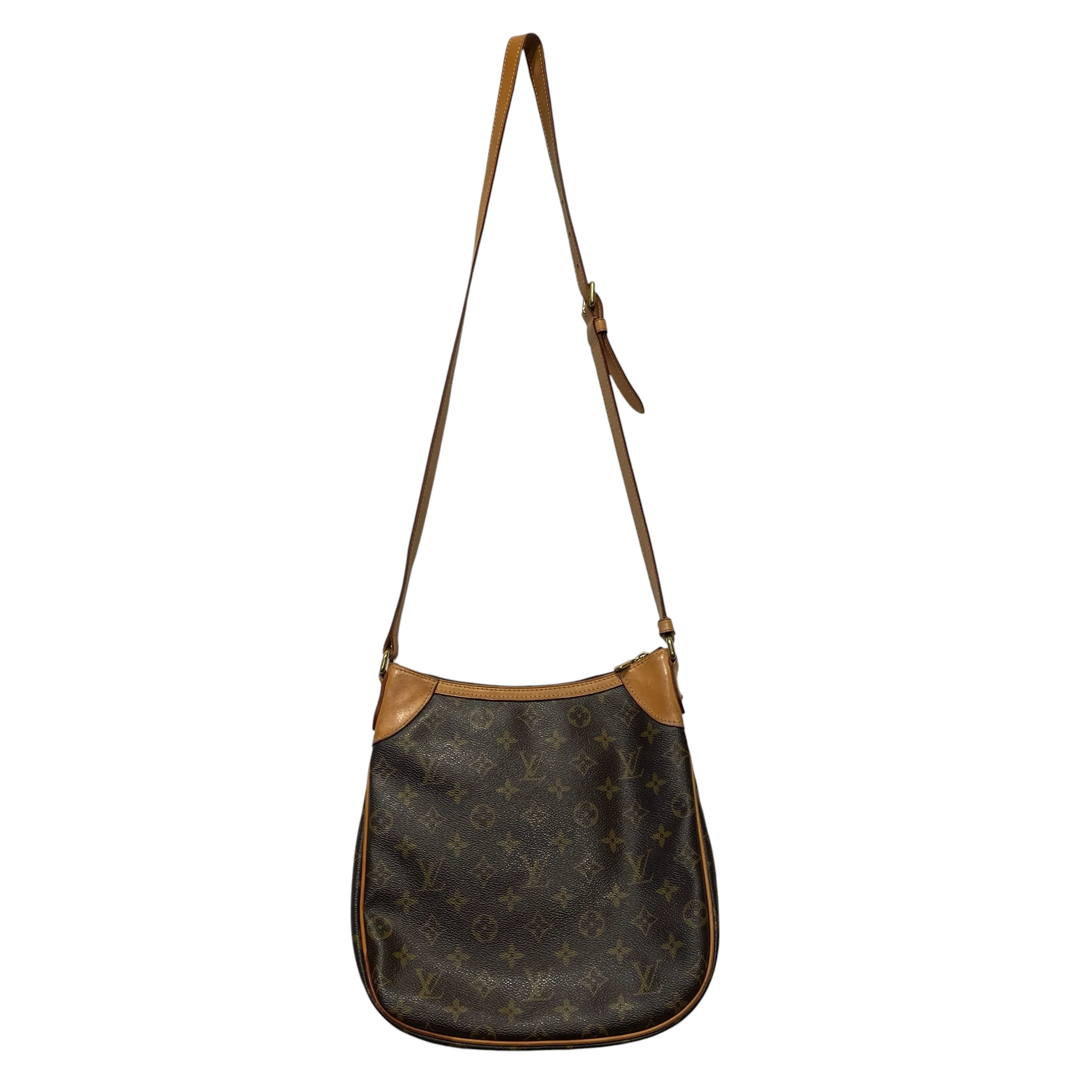 LOUIS VUITTON/Cross Body Bag/Monogram/Leather/BRW/ODEON PM