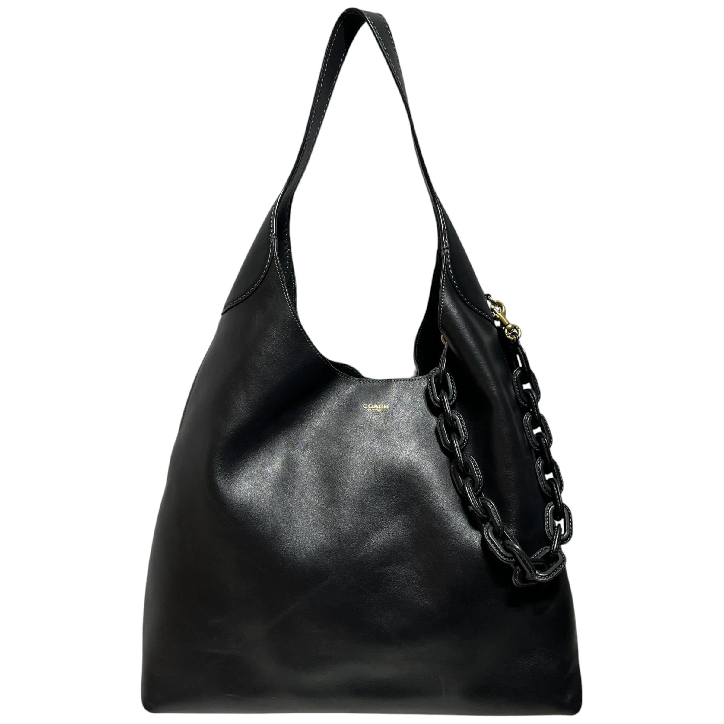 COACH/Bag/Leather/BLK/brooklyn bag