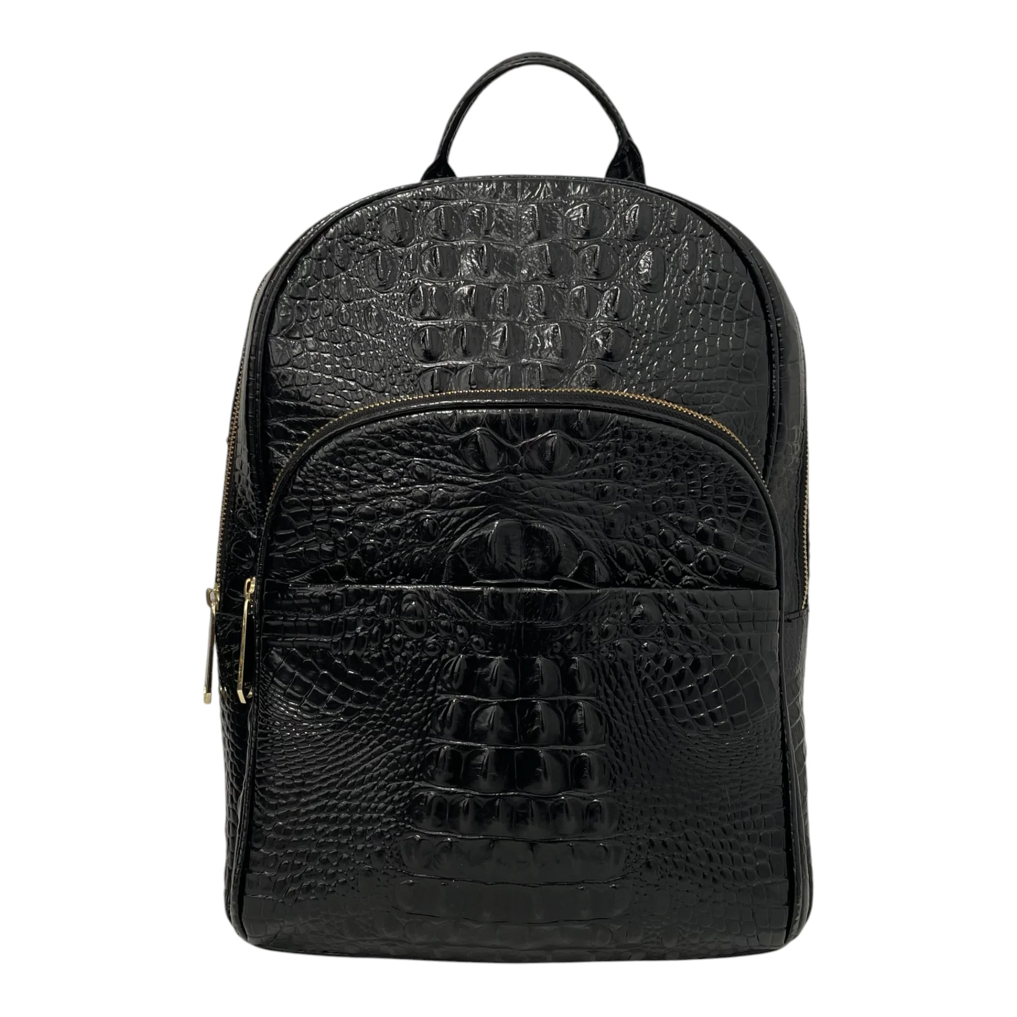 Brahmin/Backpack/Leather/BLK/CROCODILE