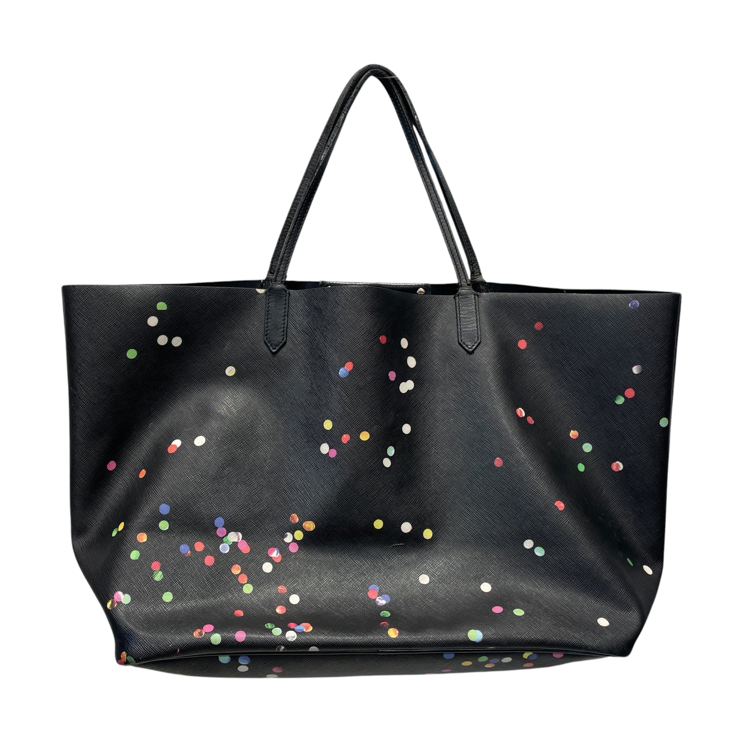 GIVENCHY/Tote Bag/Polka dot/Leather/BLK/