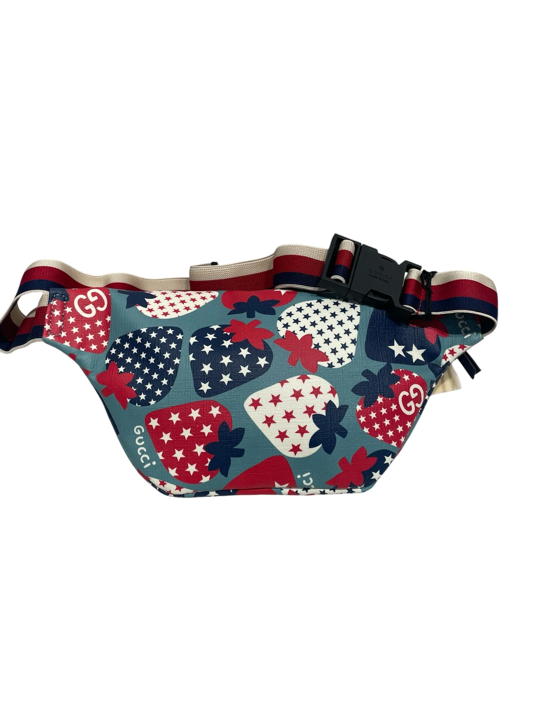 GUCCI/Fanny Pack/All Over Print/Nylon/MLT/STRAWBERRY