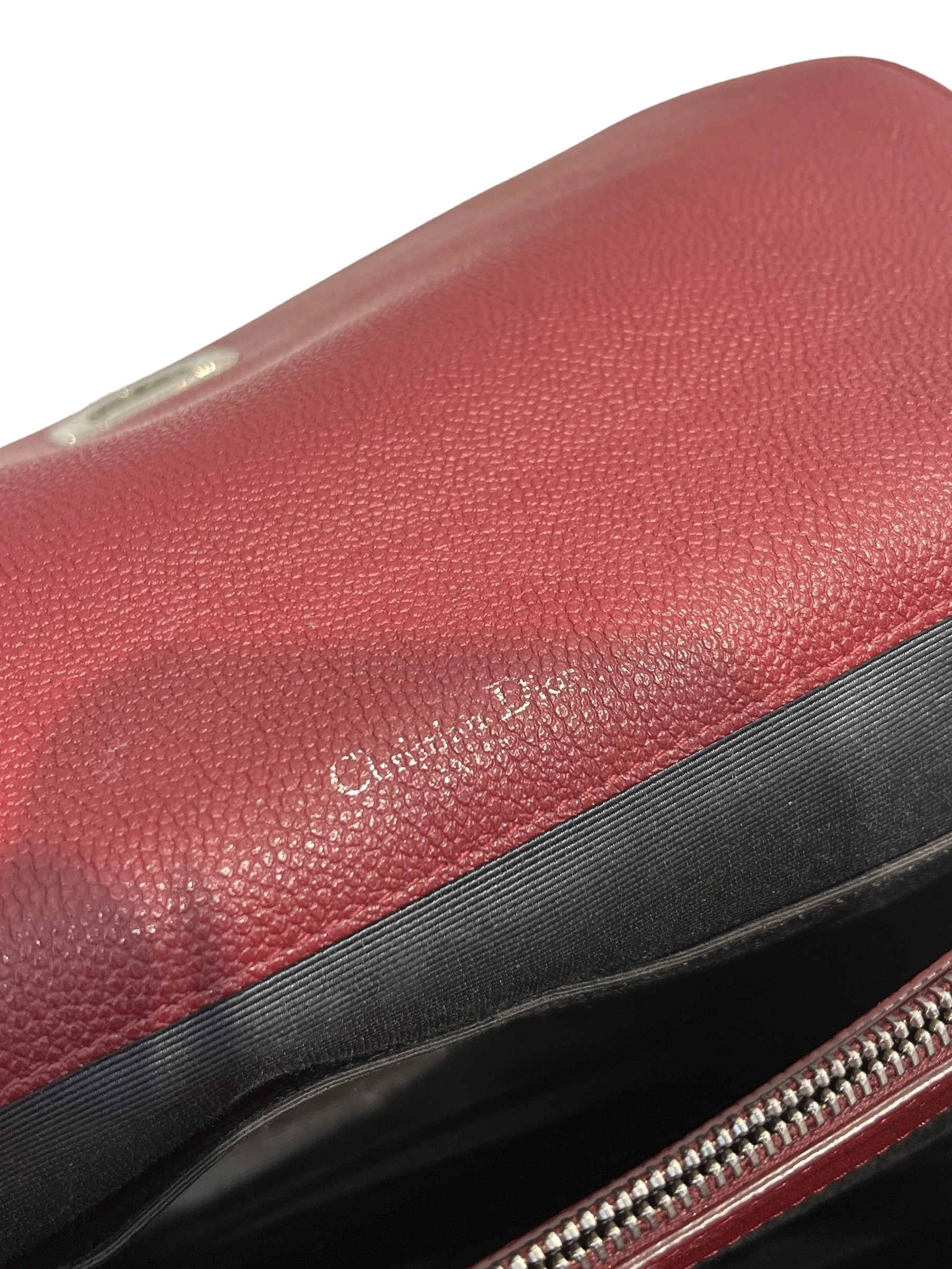 Christian Dior/Cross Body Bag/Leather/BRD/DIORAMAXBODY
