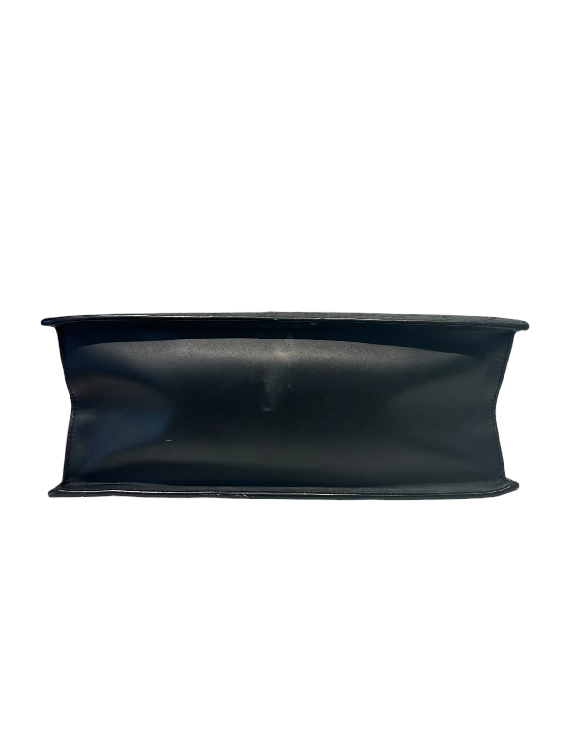 GUCCI/Tote Bag/Leather/BLK/FLAMES