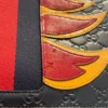 GUCCI/Tote Bag/Leather/BLK/FLAMES