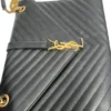 YVES SAINT LAURENT/Tote Bag/Leather/BLK/CHEVRONCAVIARLEATHERDVL354