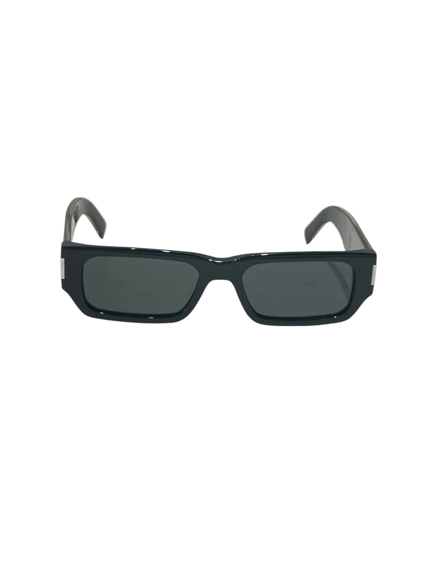 SAINT LAURENT/Sunglasses/Plastic/BLK/SSL660 silver accent