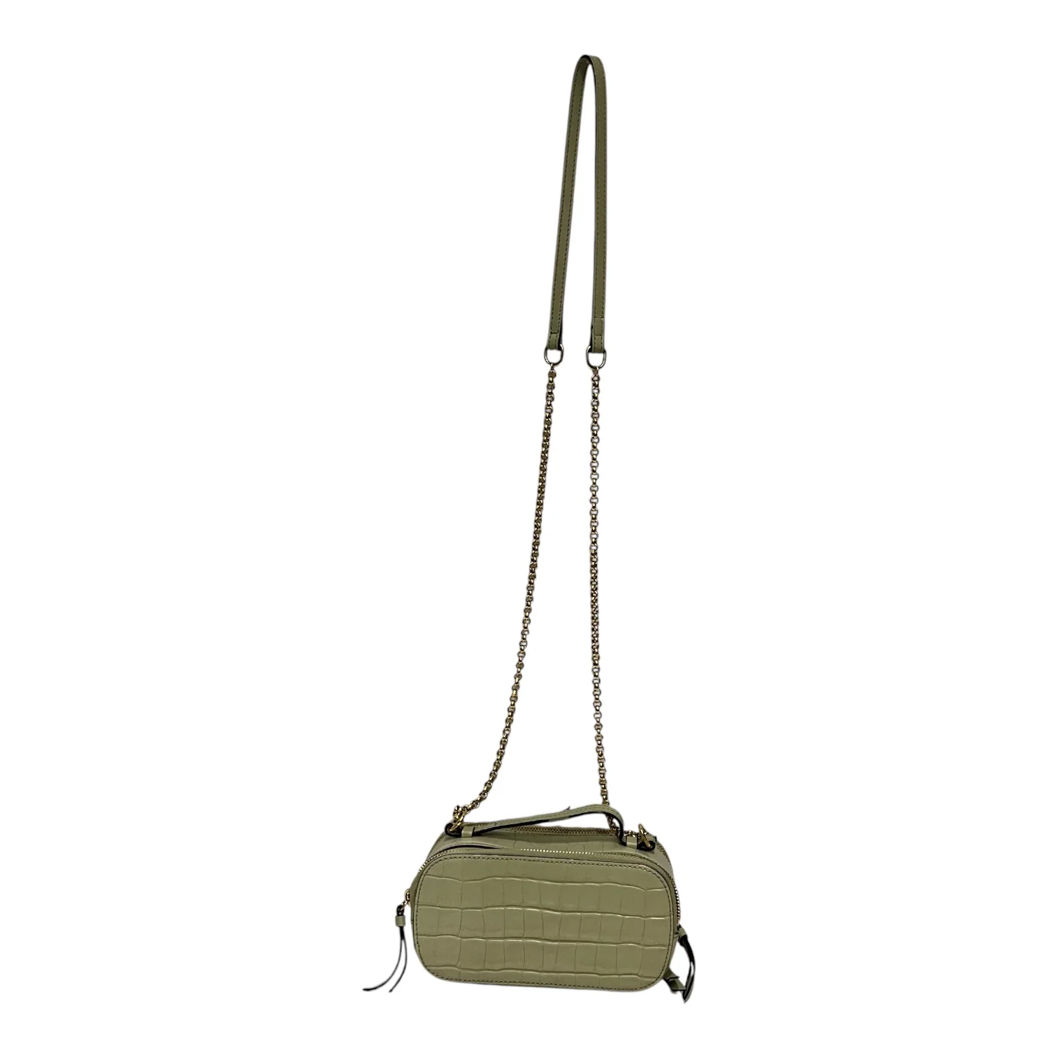 Chloe/Cross Body Bag/Leather/GRN/EMBOSSED C BAG