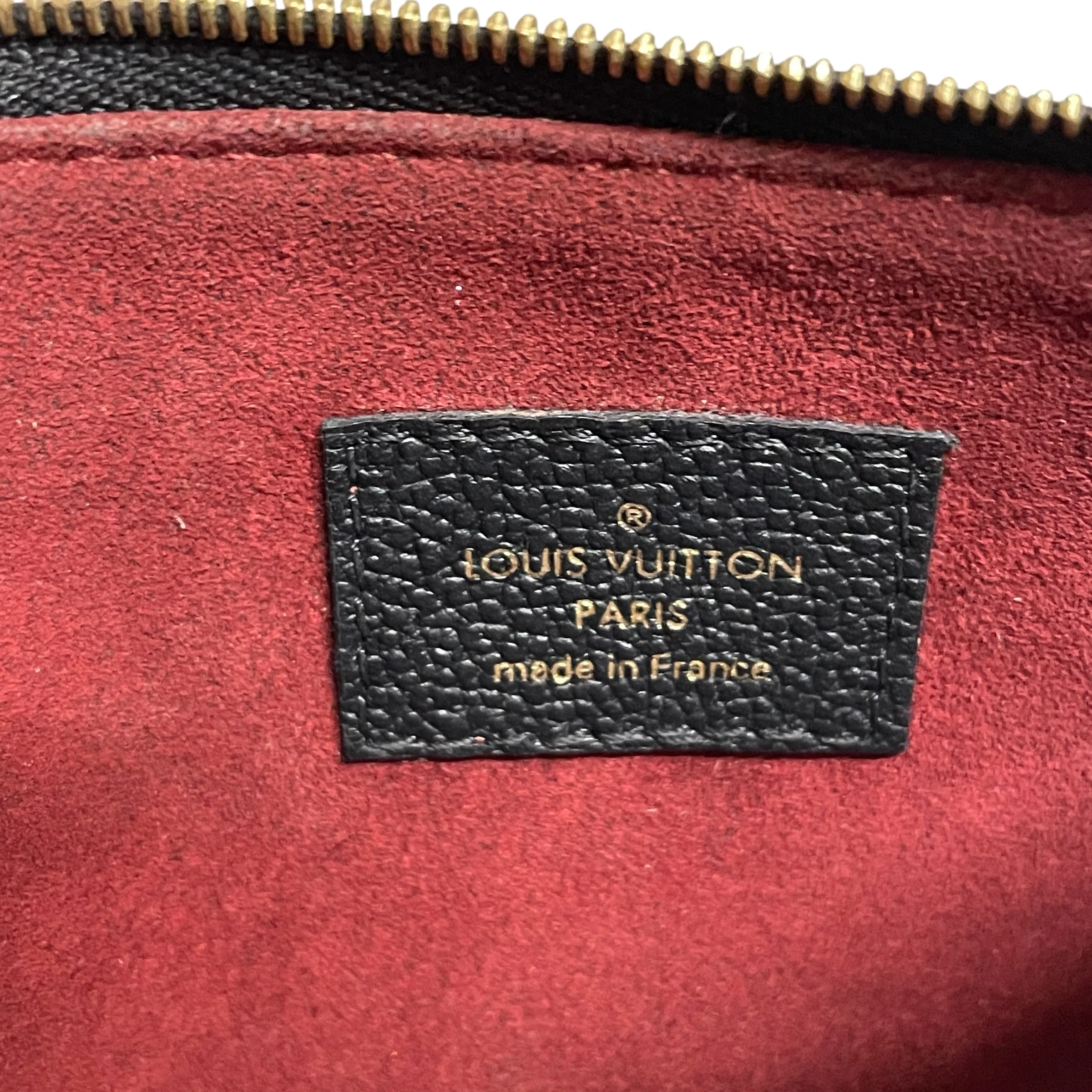 LOUIS VUITTON/Hand Bag/Leather/BLK/GR24394