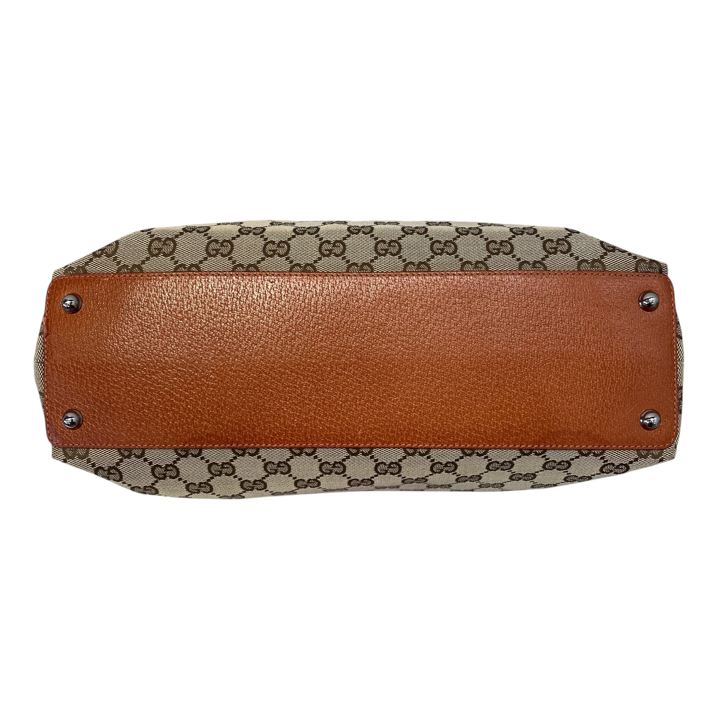 GUCCI/Tote Bag/Monogram/Cotton/BRW/Eclipse