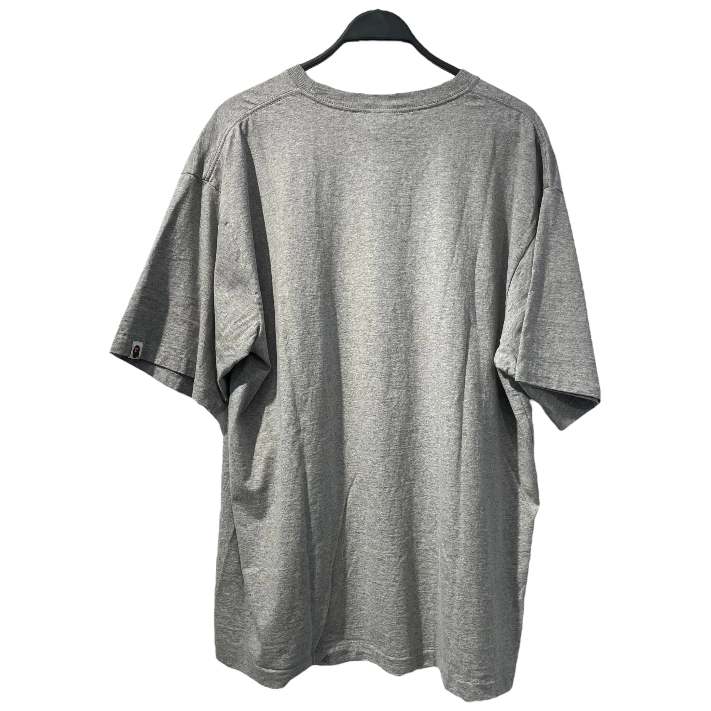 A BATHING APE/T-Shirt/XXL/Cotton/GRY/camo ape