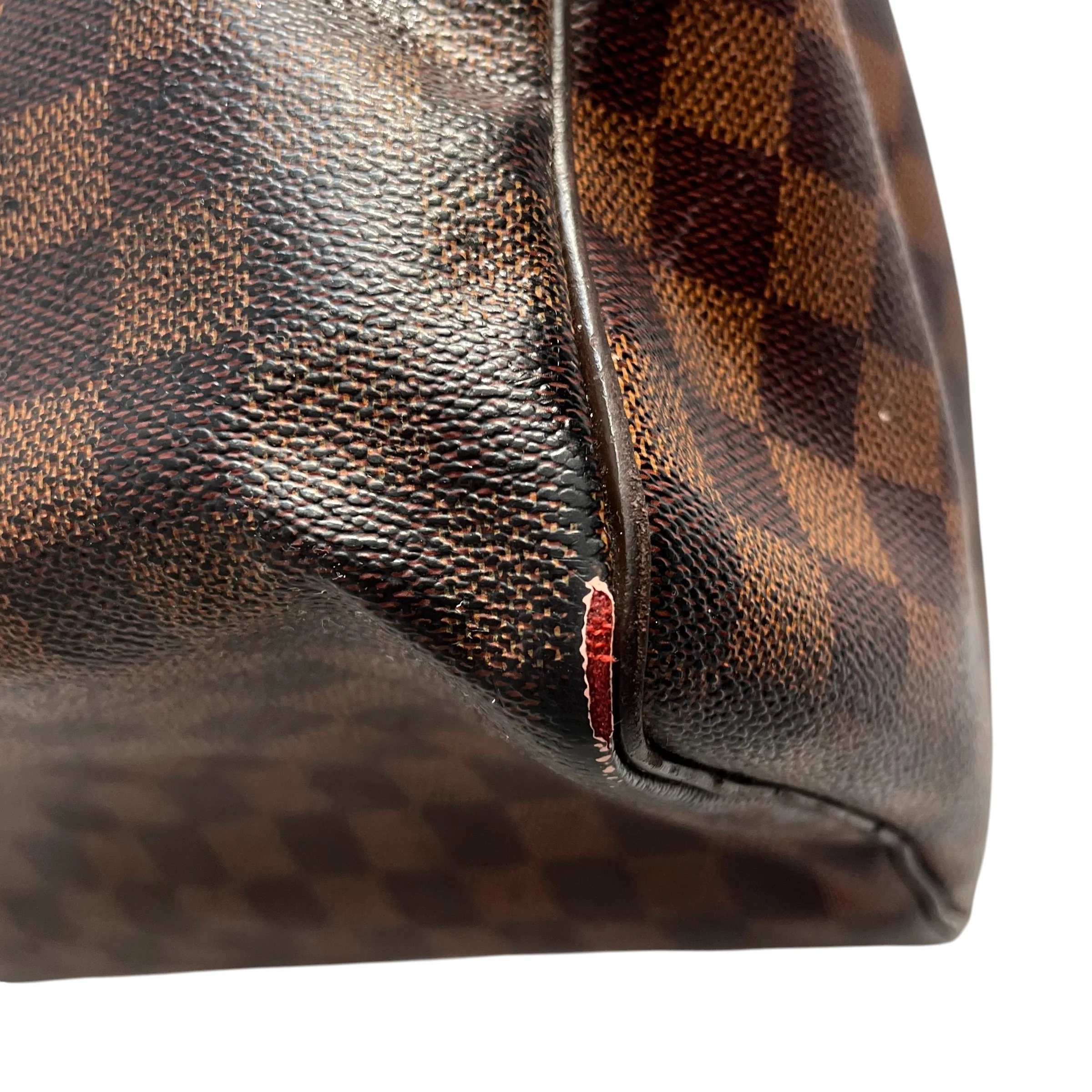 LOUIS VUITTON/Hand Bag/Monogram/Leather/BRW/SPEEDY DAMIER