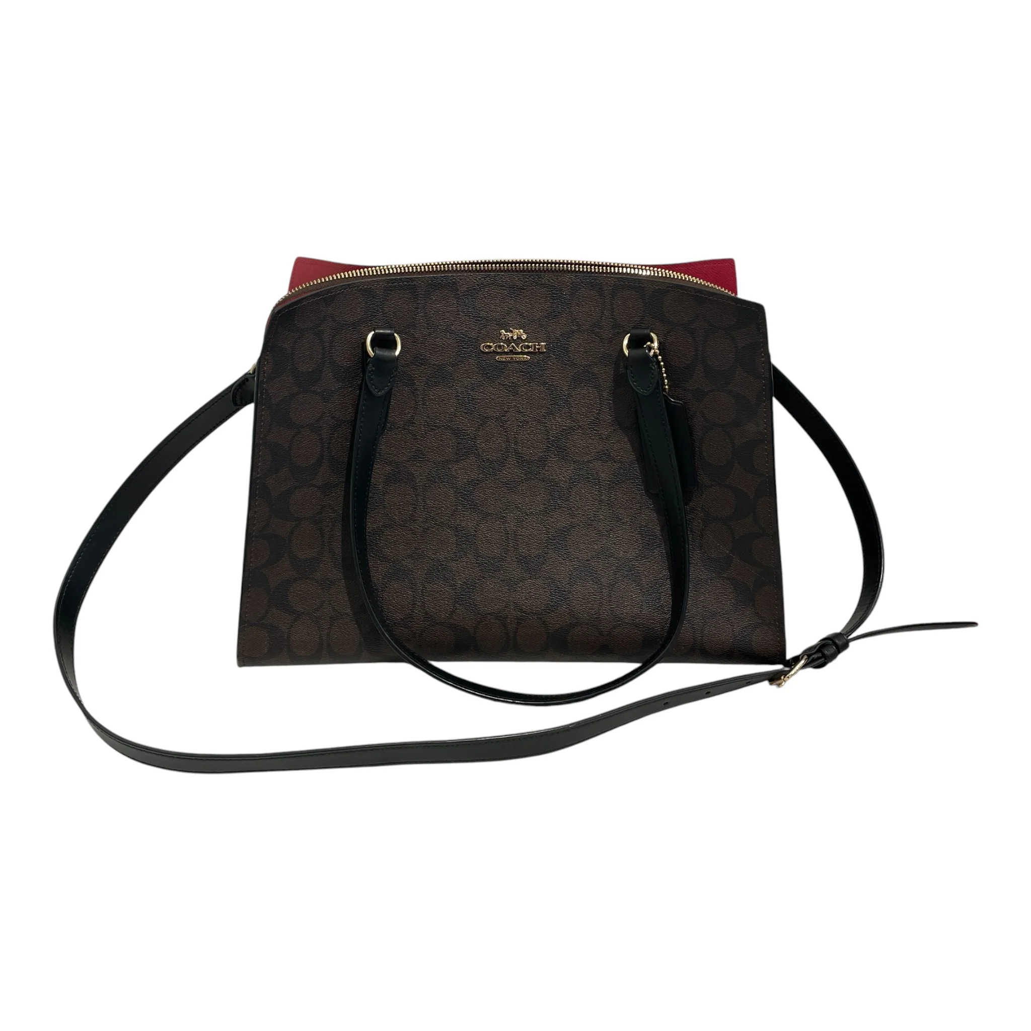 COACH/Hand Bag/Monogram/BRW/Tatum carryall