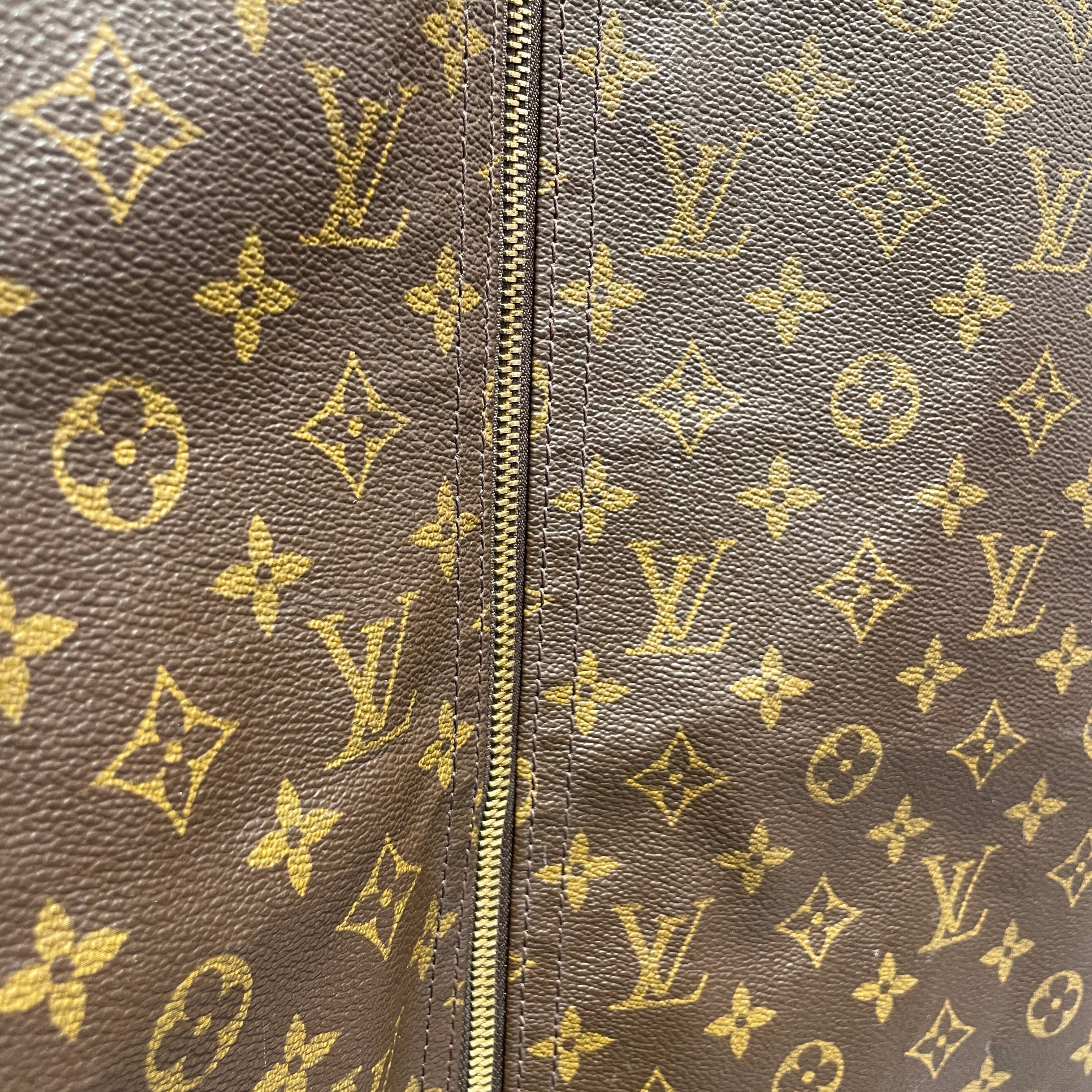 LOUIS VUITTON/Bag/Monogram/Leather/BRW/VTG GARMENT BAG