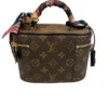LOUIS VUITTON/Bag/Monogram/Leather/BRW/LV VANITY PM BAG W BANDANA