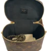 LOUIS VUITTON/Bag/Monogram/Leather/BRW/LV VANITY PM BAG W BANDANA