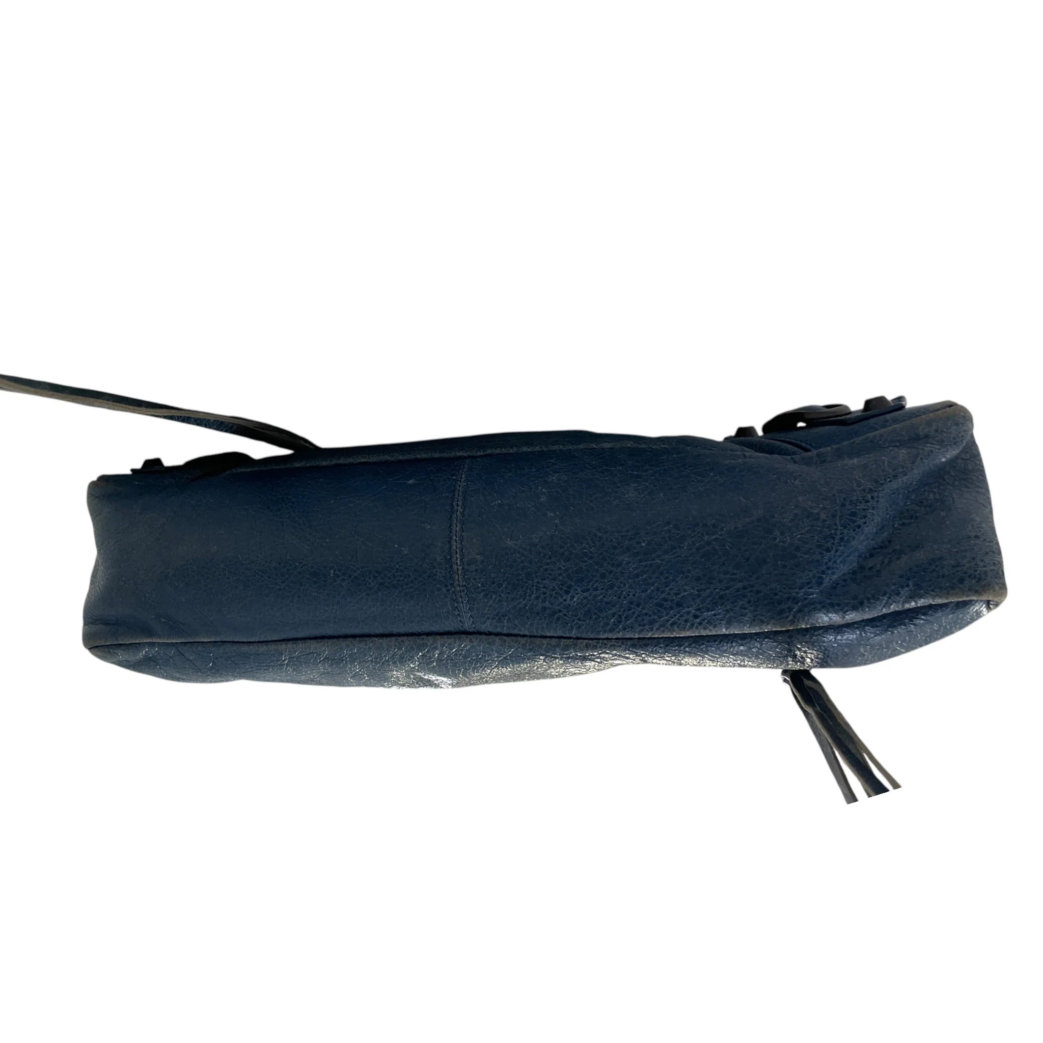 BALENCIAGA/Hand Bag/Leather/BLU/INDIGO, 3RMJBGM
