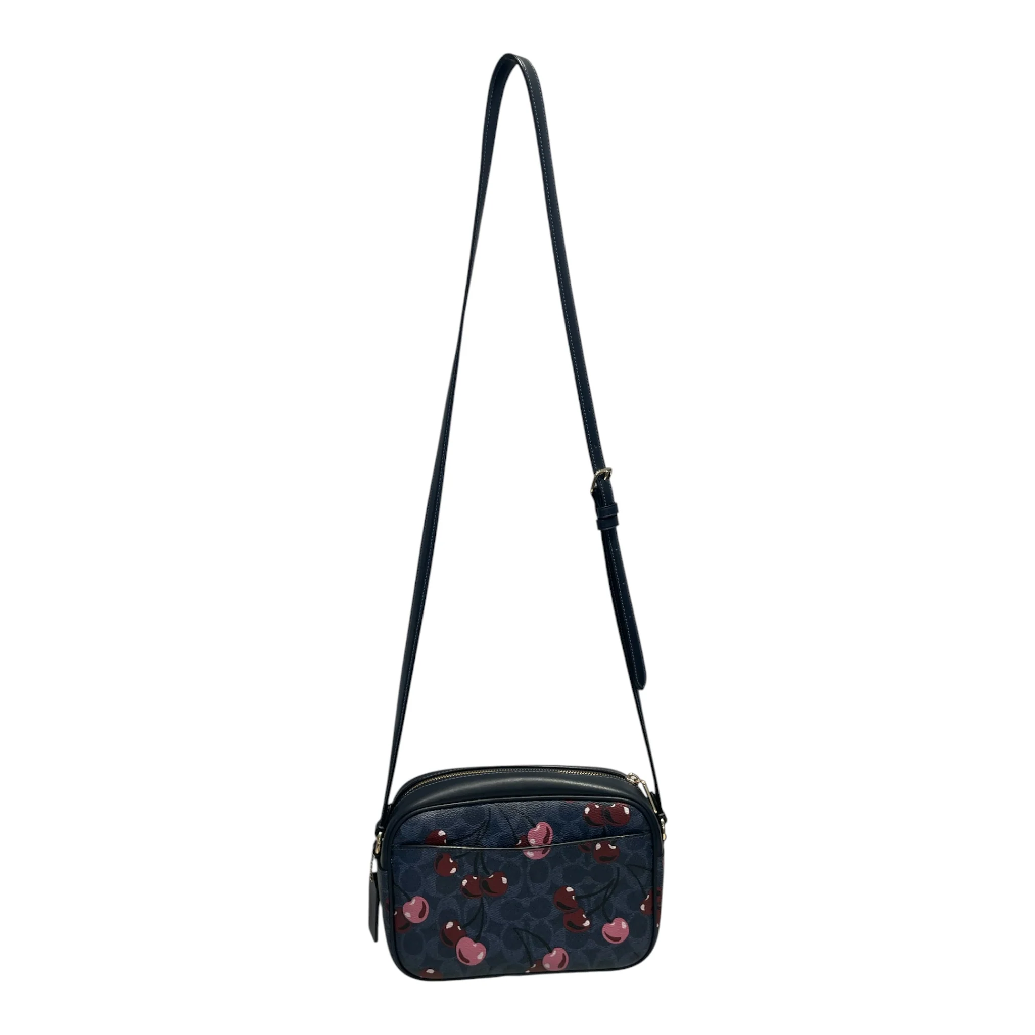 COACH/Cross Body Bag/Leather/BLU/Jamie Camera Bag