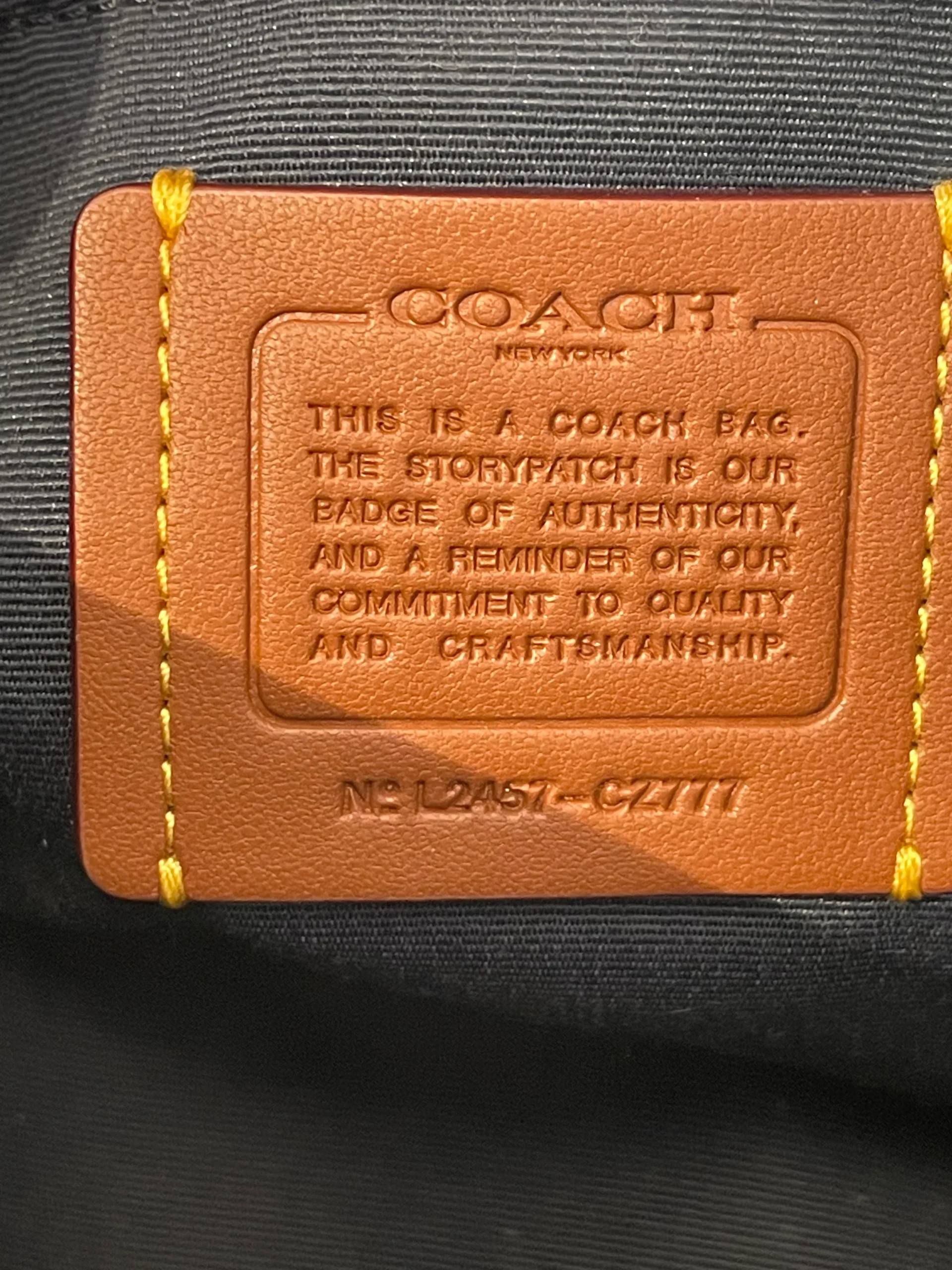 COACH/Cross Body Bag/Leather/BLU/Jamie Camera Bag
