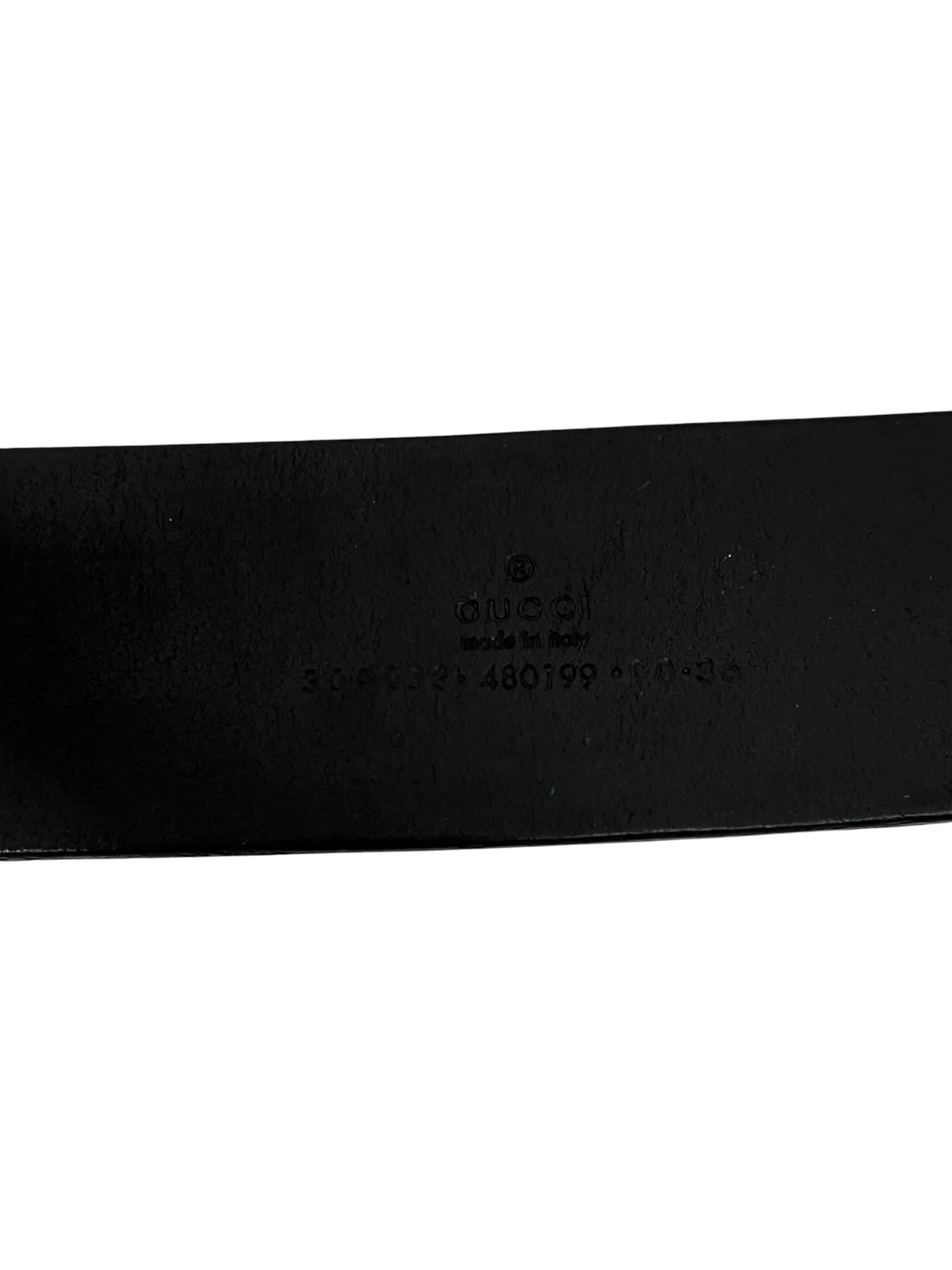 GUCCI/Belt/Leather/BLK/309253 480199 90 36