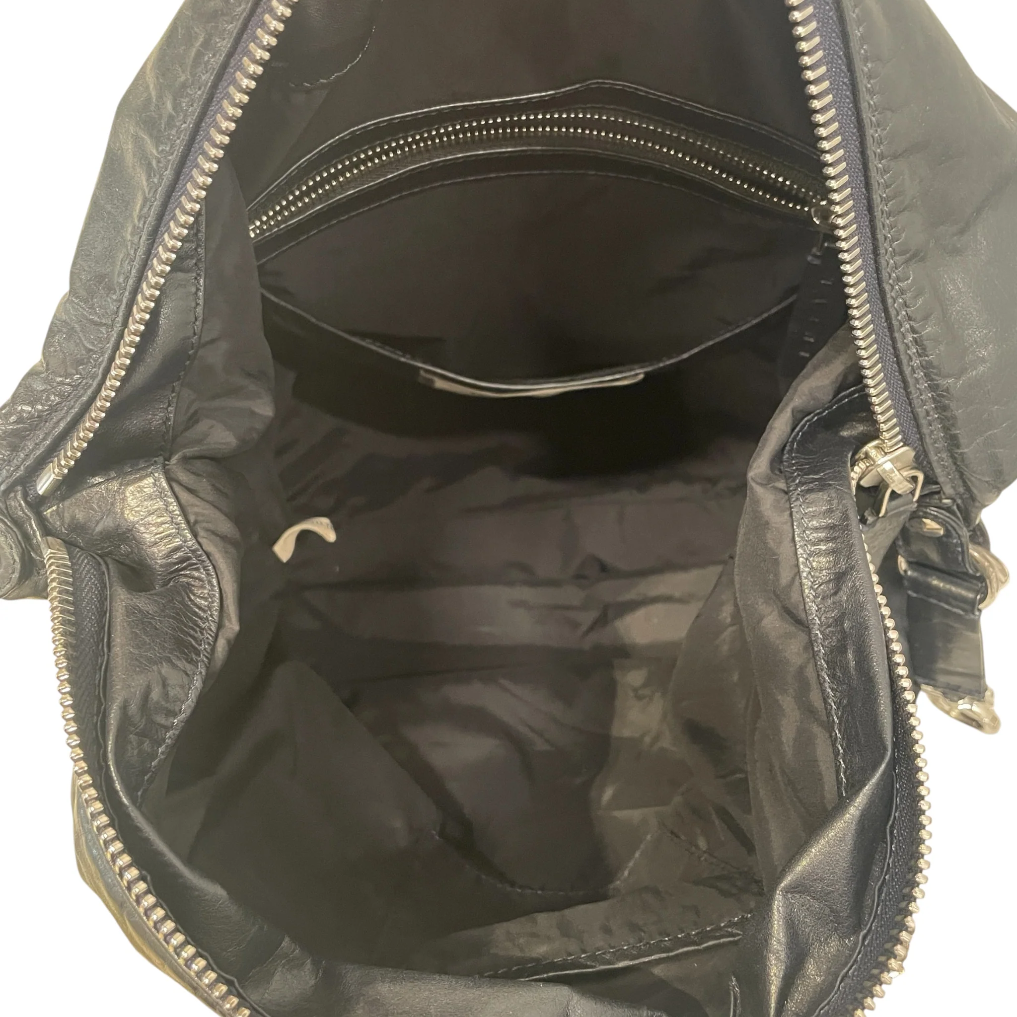 MARNI/Cross Body Bag/Leather/BLK/Convertible lambskin