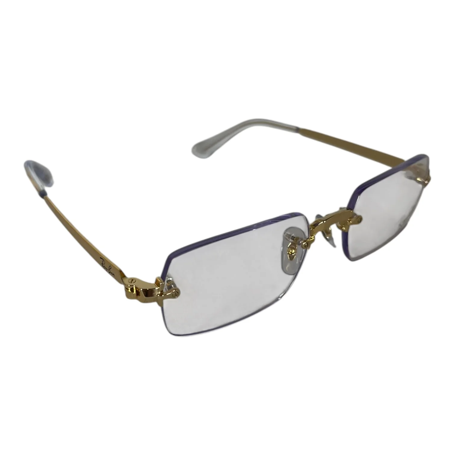 Ray-Ban/Glasses/Celluloid/GLD/clear frame/AWGE