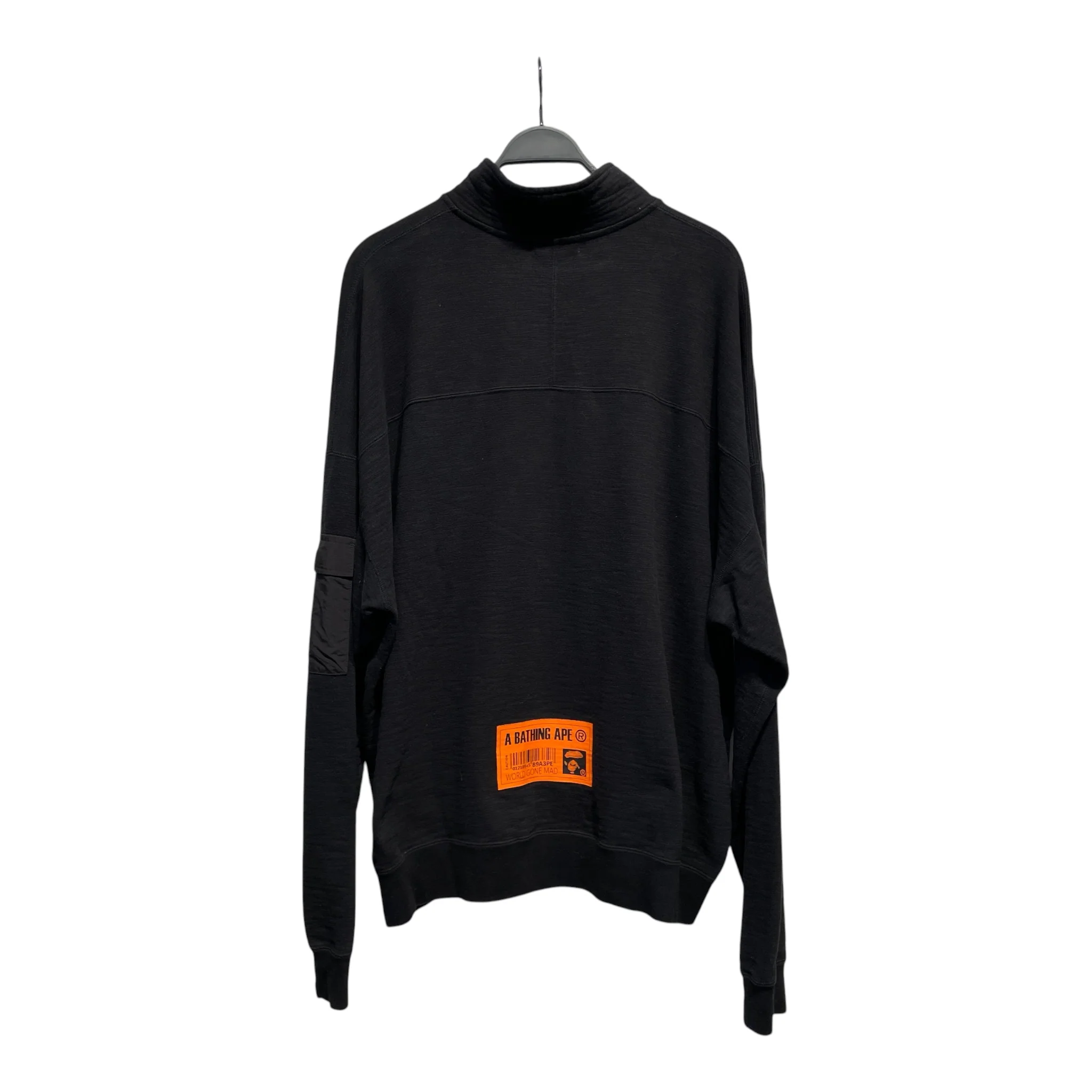 A BATHING APE/Tops/XXL/Graphic/Cotton/BLK/001SWH301004X