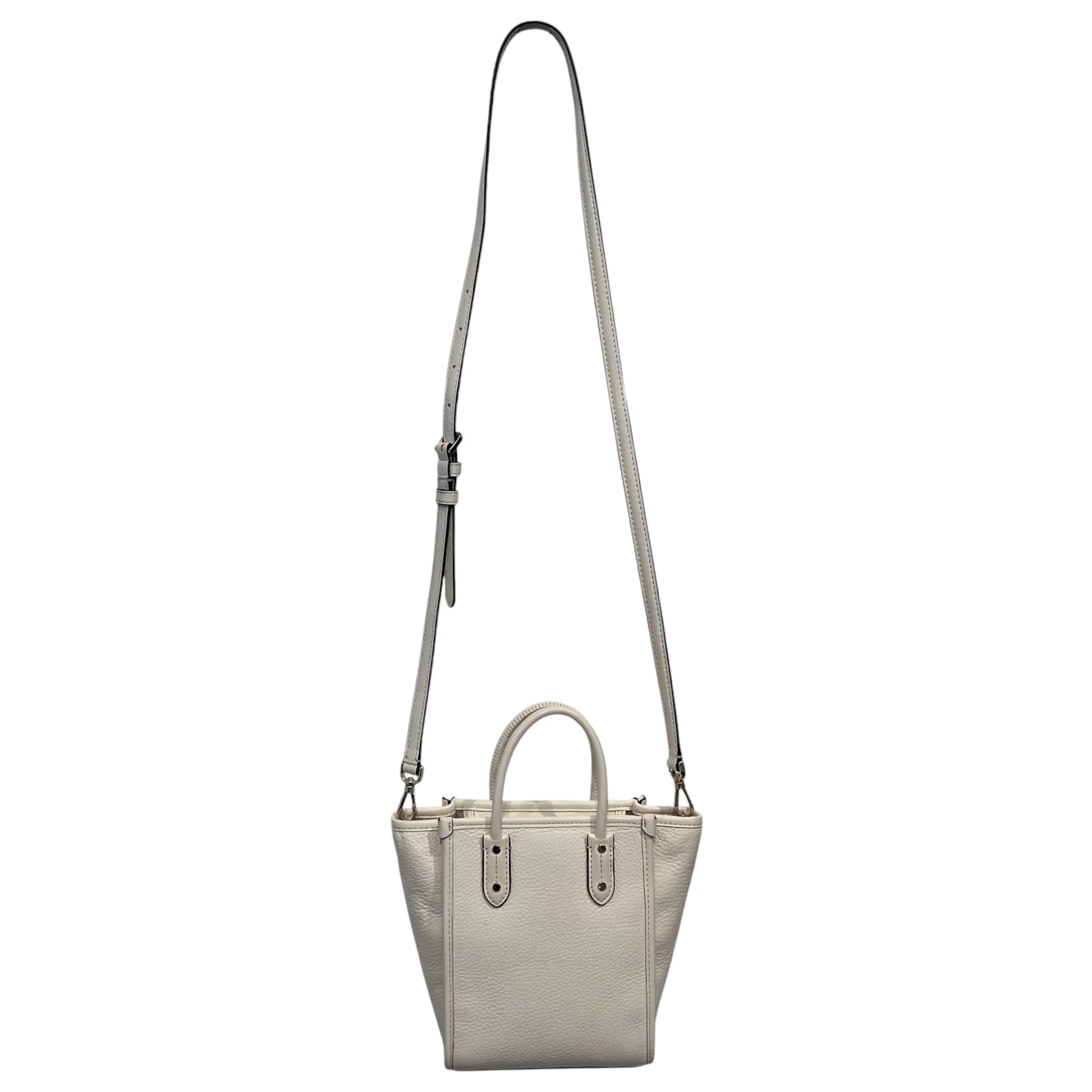 kate spade new york/Hand Bag/Leather/WHT/HELLO KITTY