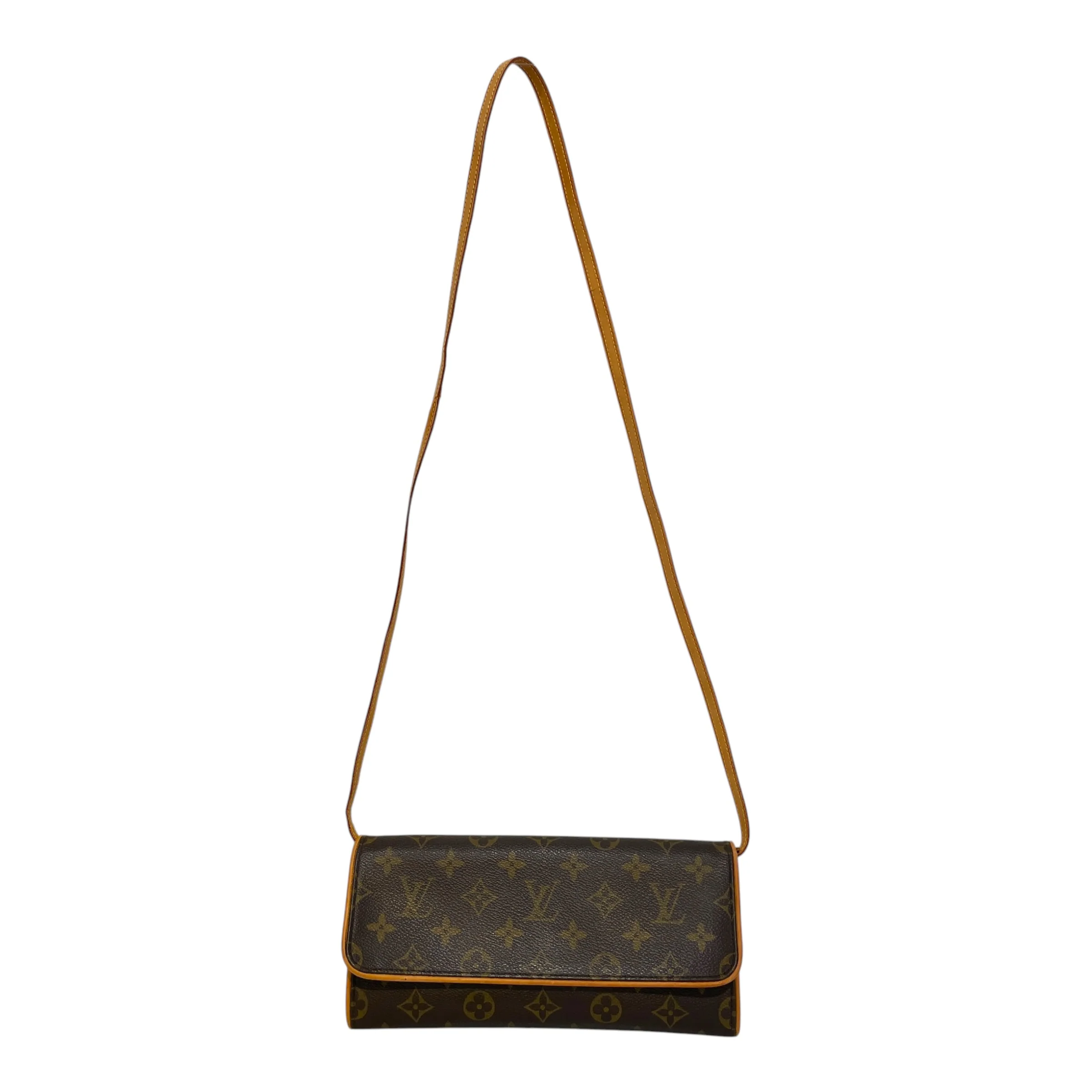 976-louis-vuitton-clutch-bag-monogram-leather-brw-pochette-twin-gm-clutch-bag-1.webp LOUIS VUITTON/Clutch Bag/Monogram/Leather/BRW/Pochette Twin GM Clutch Bag