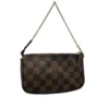 LOUIS VUITTON/Pouch/Monogram/Leather/BRW/Mini Pochette