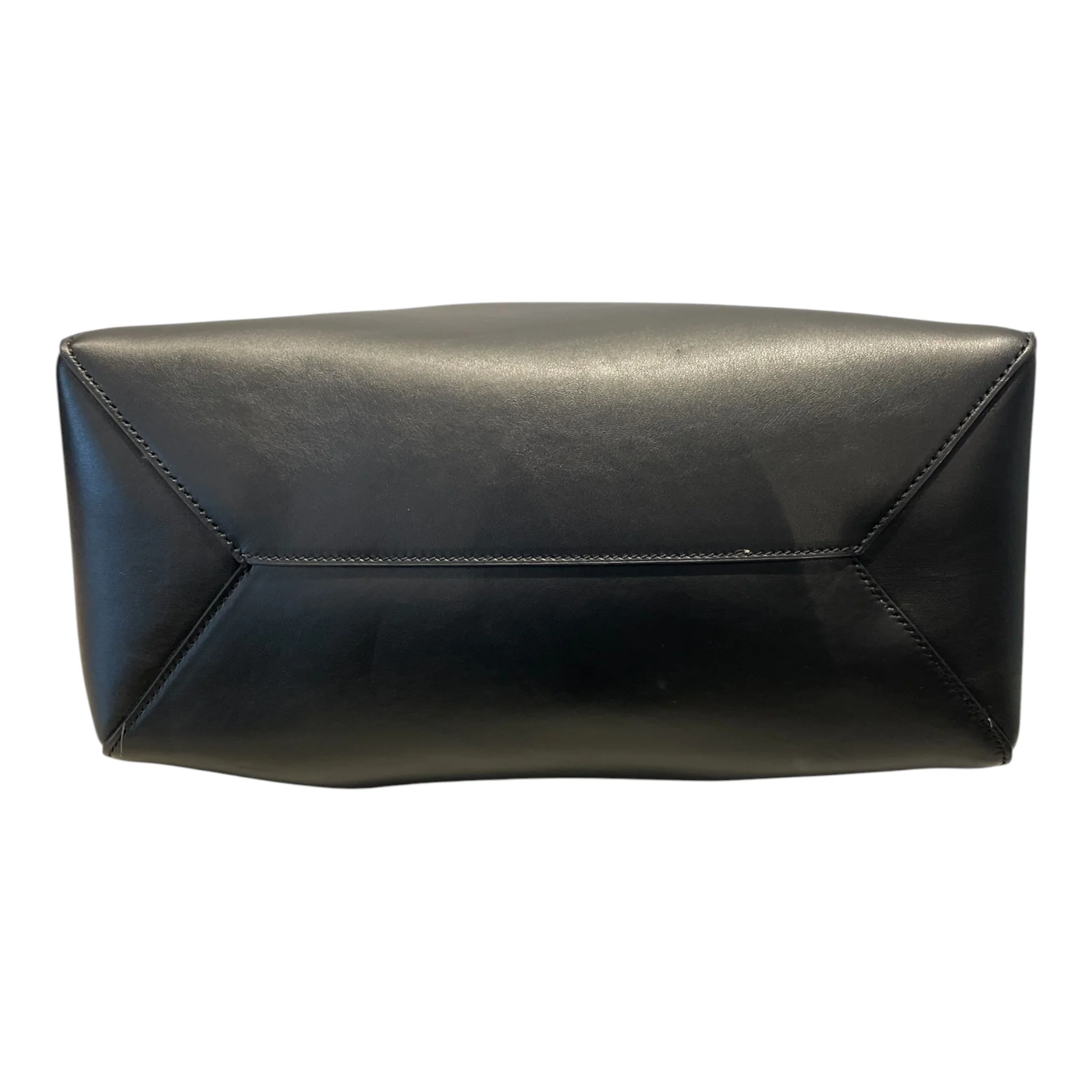 JIMMY CHOO/Tote Bag/Leather/BLK/Diamond Hobo