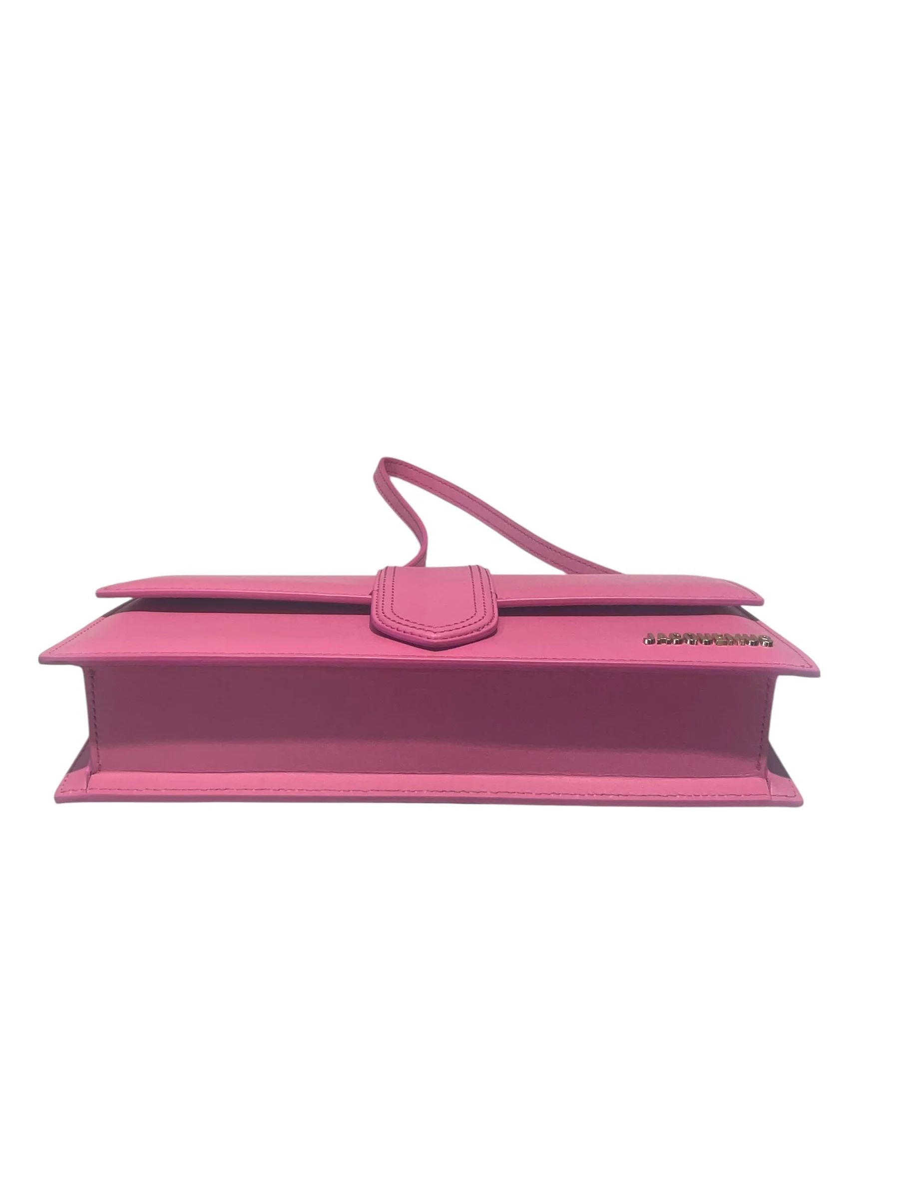 JACQUEMUS/Hand Bag/Leather/PNK/Le Bambino Long Bag