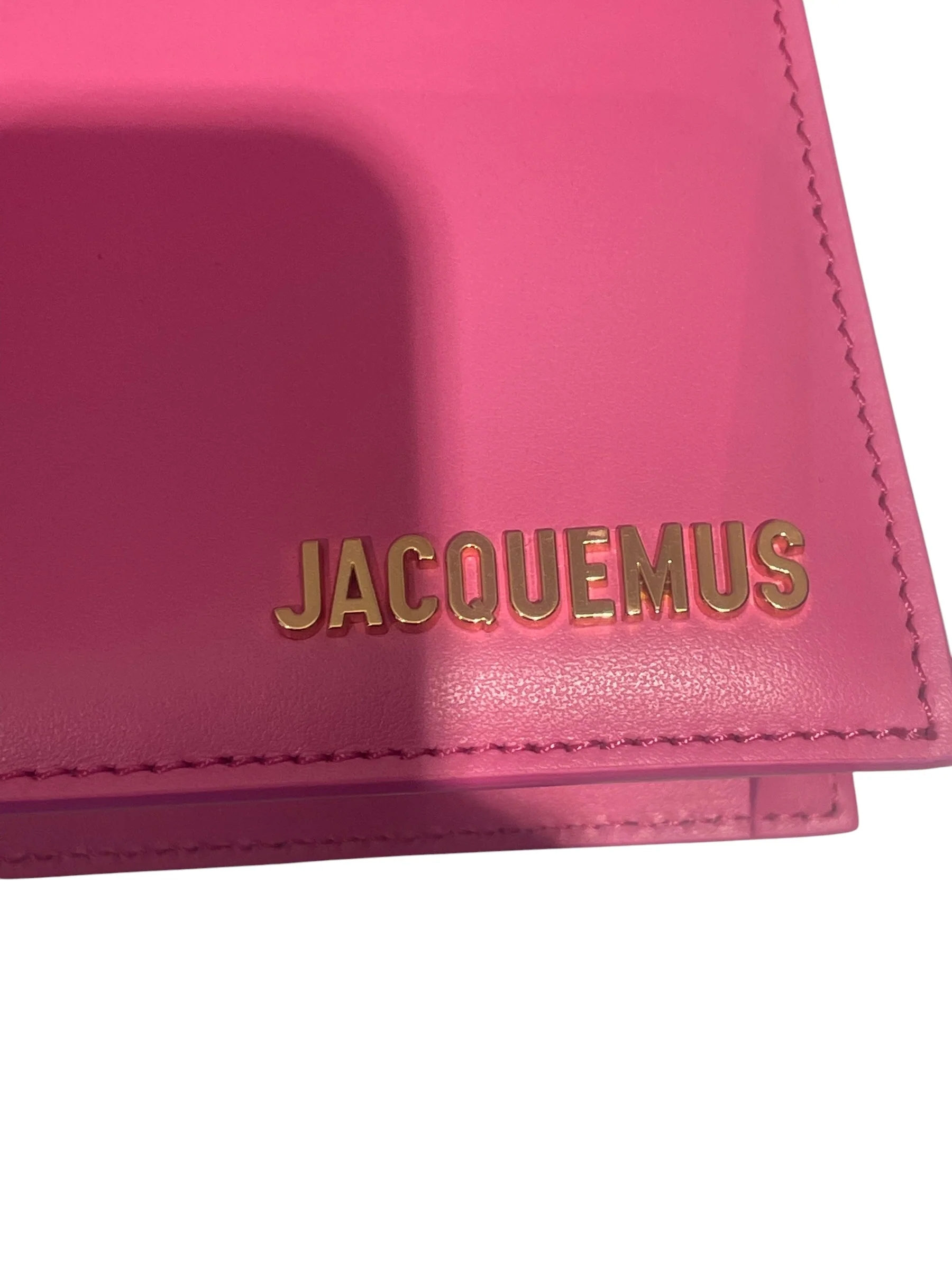 JACQUEMUS/Hand Bag/Leather/PNK/Le Bambino Long Bag