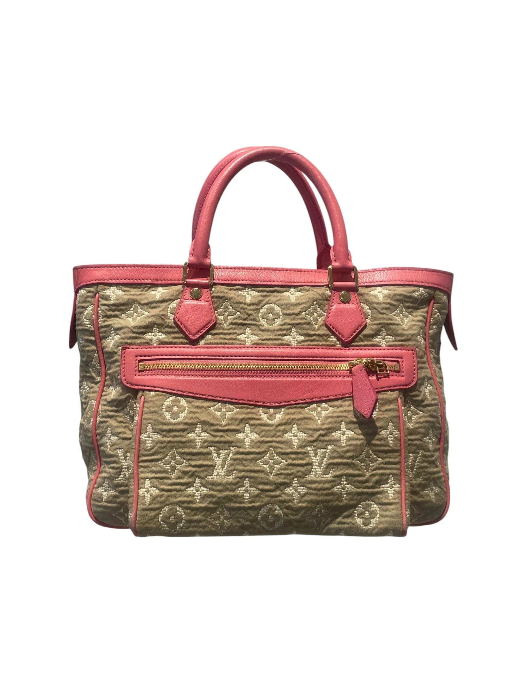 LOUIS VUITTON/Bag/Monogram/Cotton/BRW/Sabble Cabas Bag